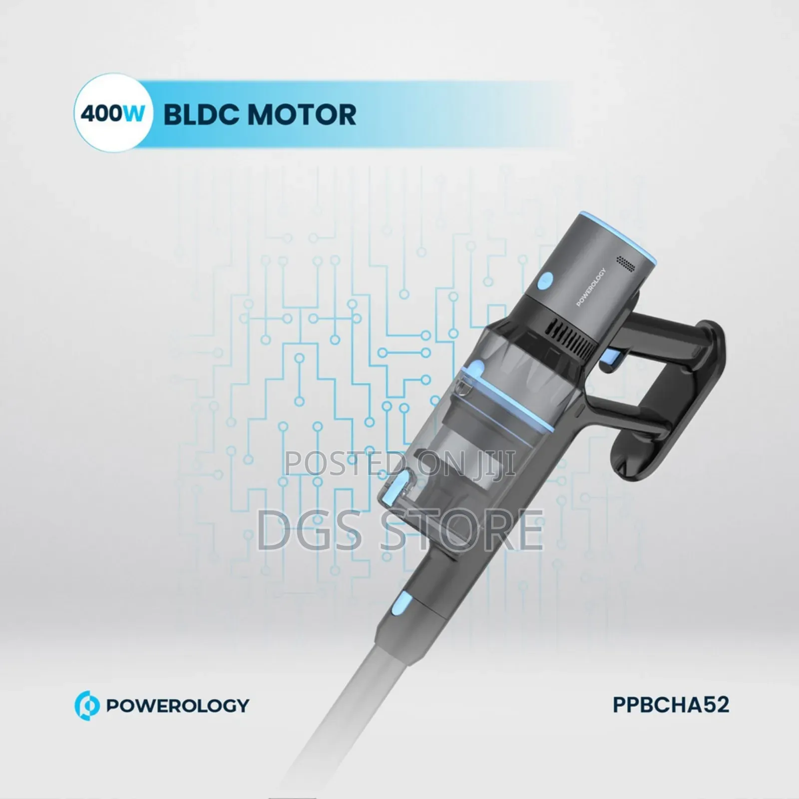 Powerology Pp053 Cordless Stick Vacuum