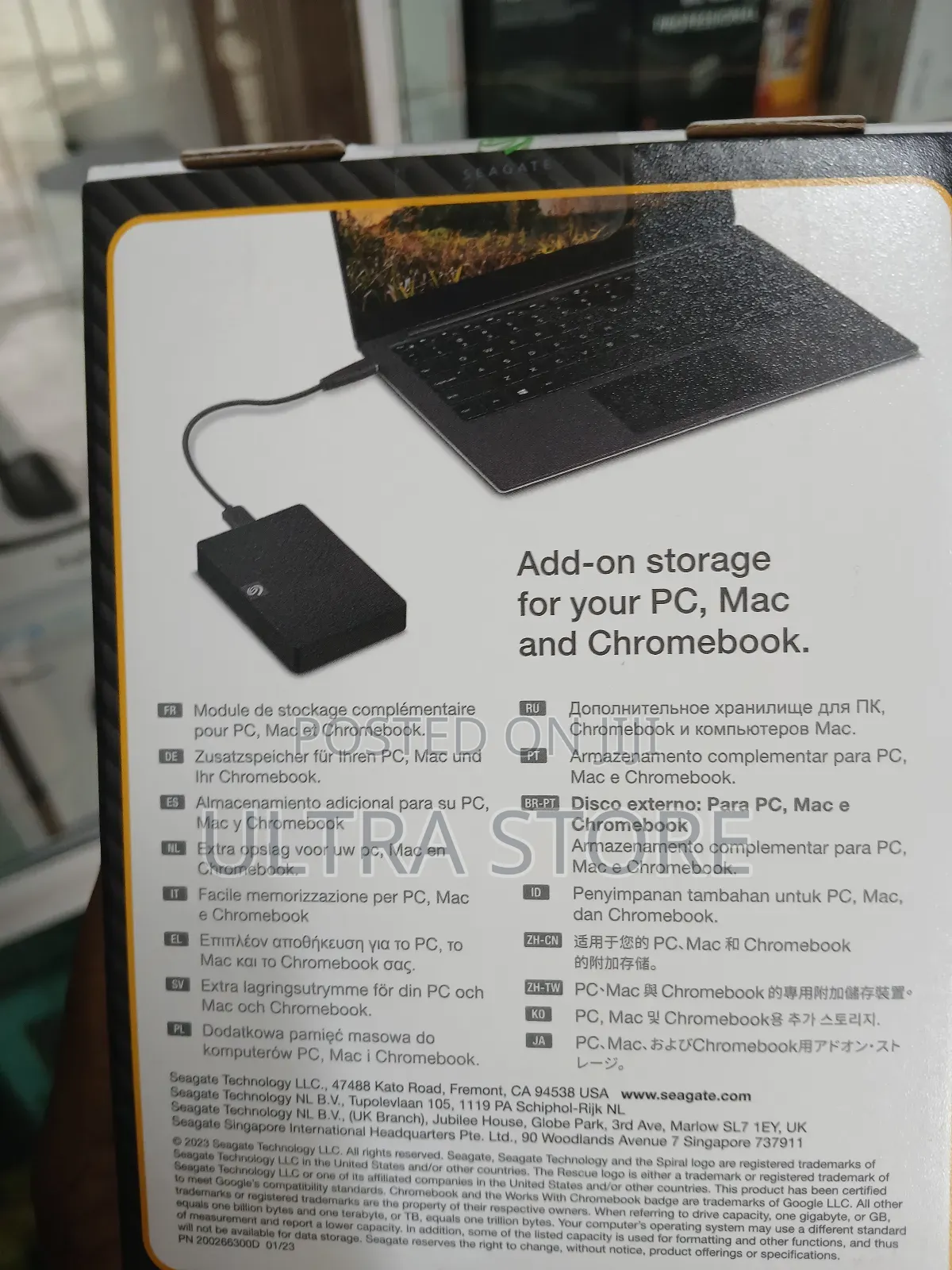 Seagate External Expansion Portable Hard Drive - 4tb