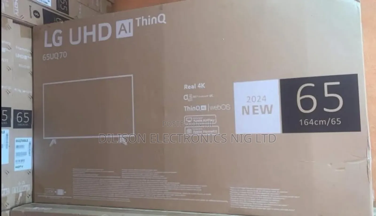 Lg 65" 2025 Model Smart Television With Internet Blue 