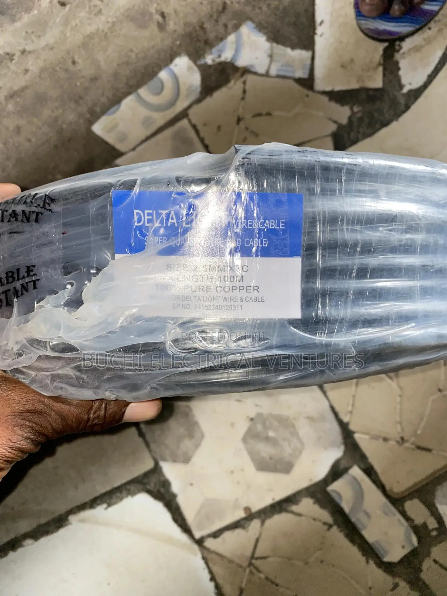 2.5mmx3 Core Flexible Cable