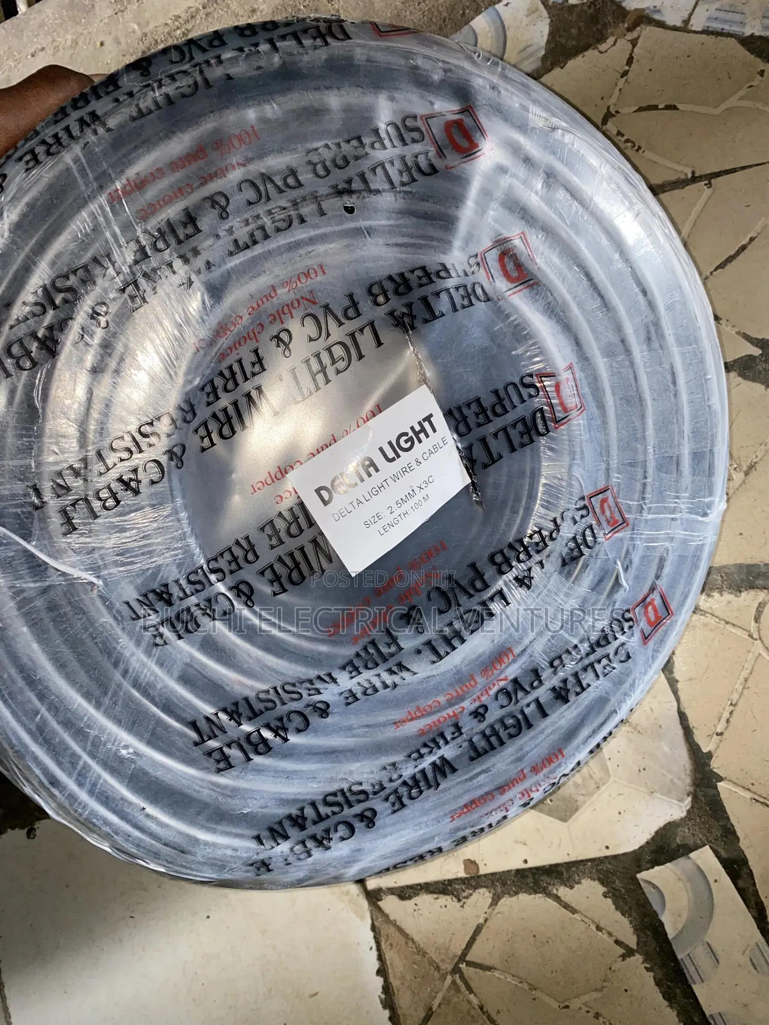 2.5mmx3 Core Flexible Cable