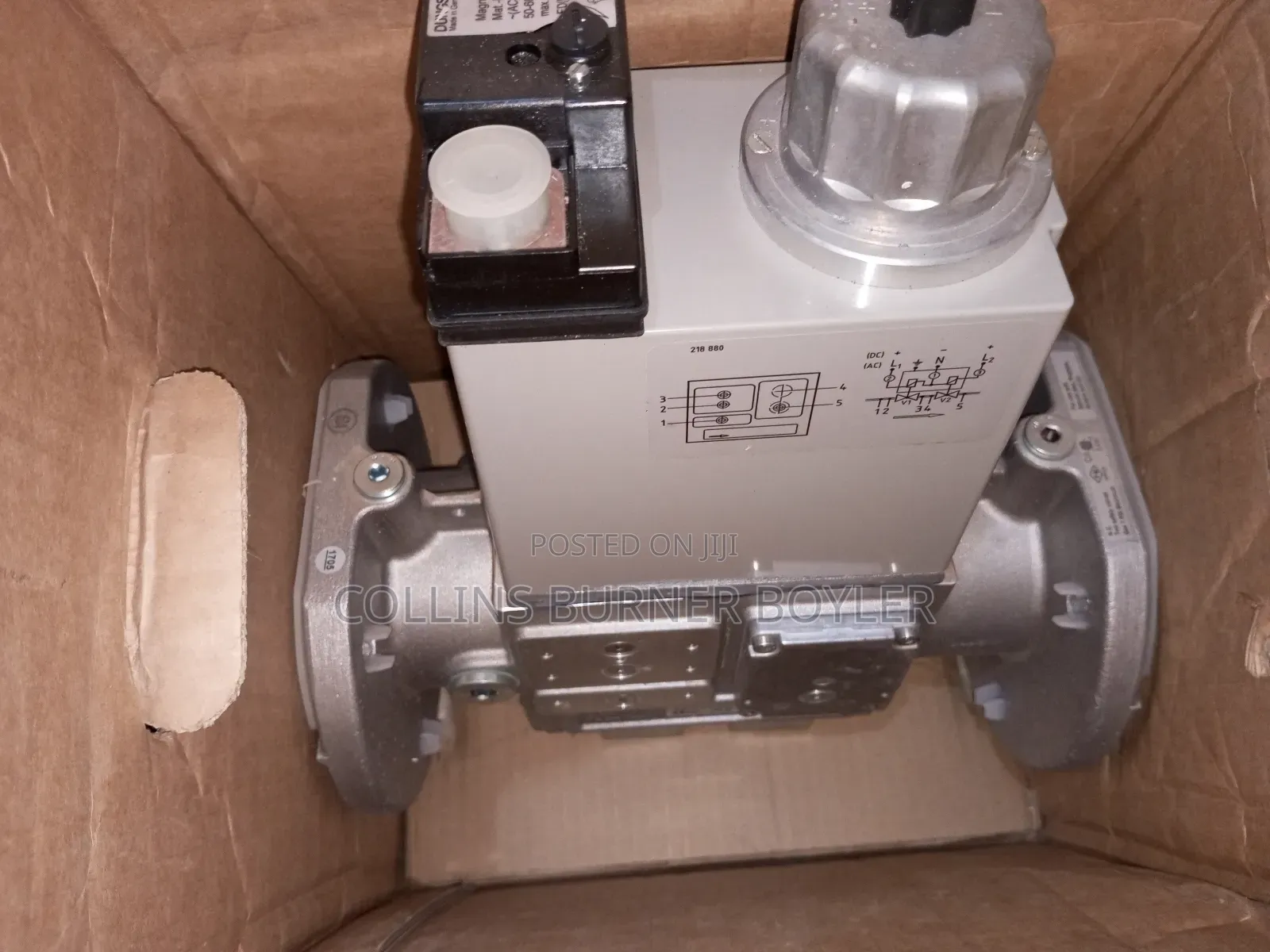 Gas Valve 3inchs 220v /24vdc for Burners and Generators