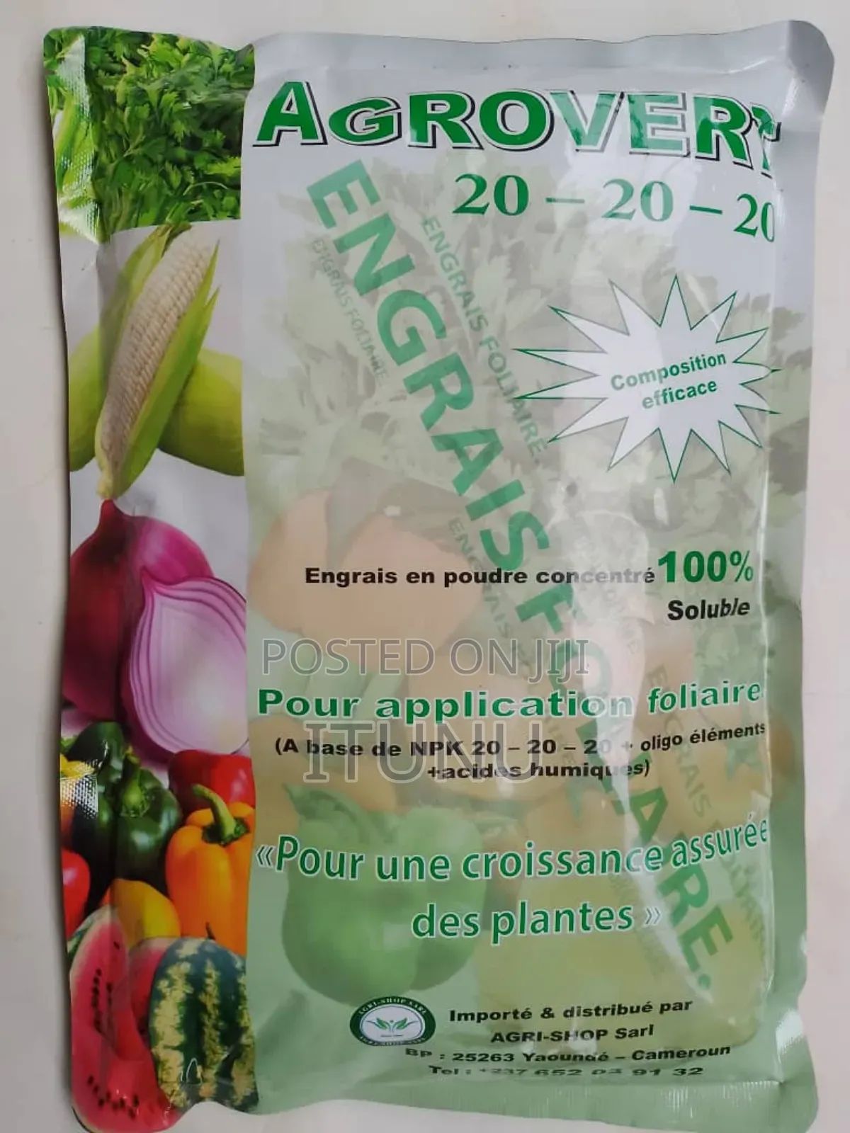 Agrovert 20:20:20; 11:46:14; 6:13:46; 30:10:10