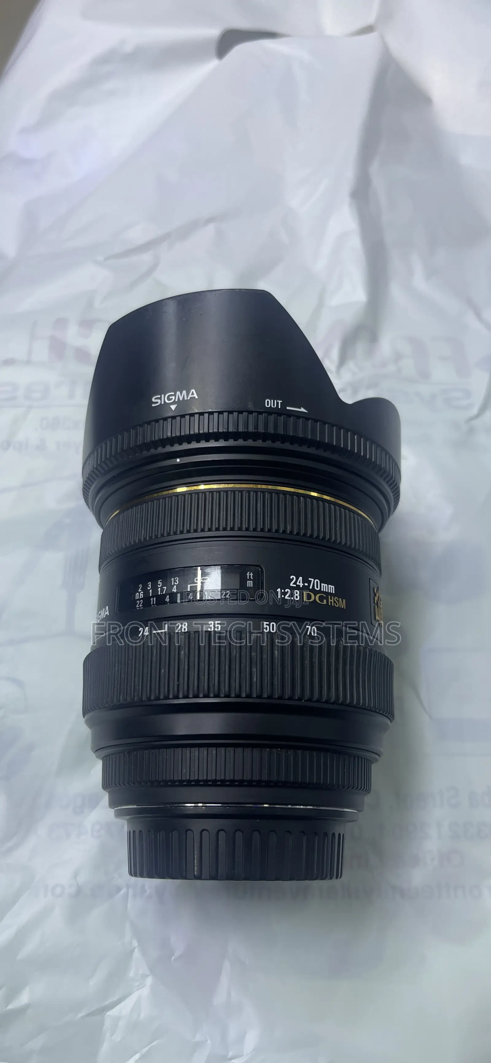 Sigma Lens 24-70mm F2.8 DGHSM for Canon