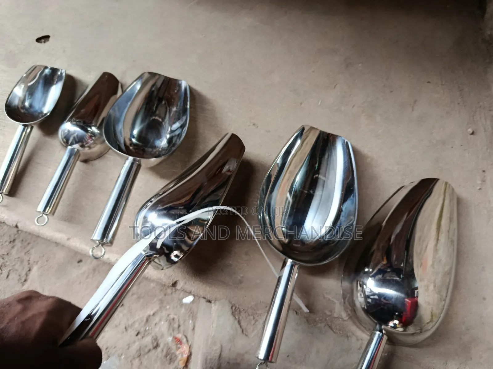 Stainless Steel Ice Scoop