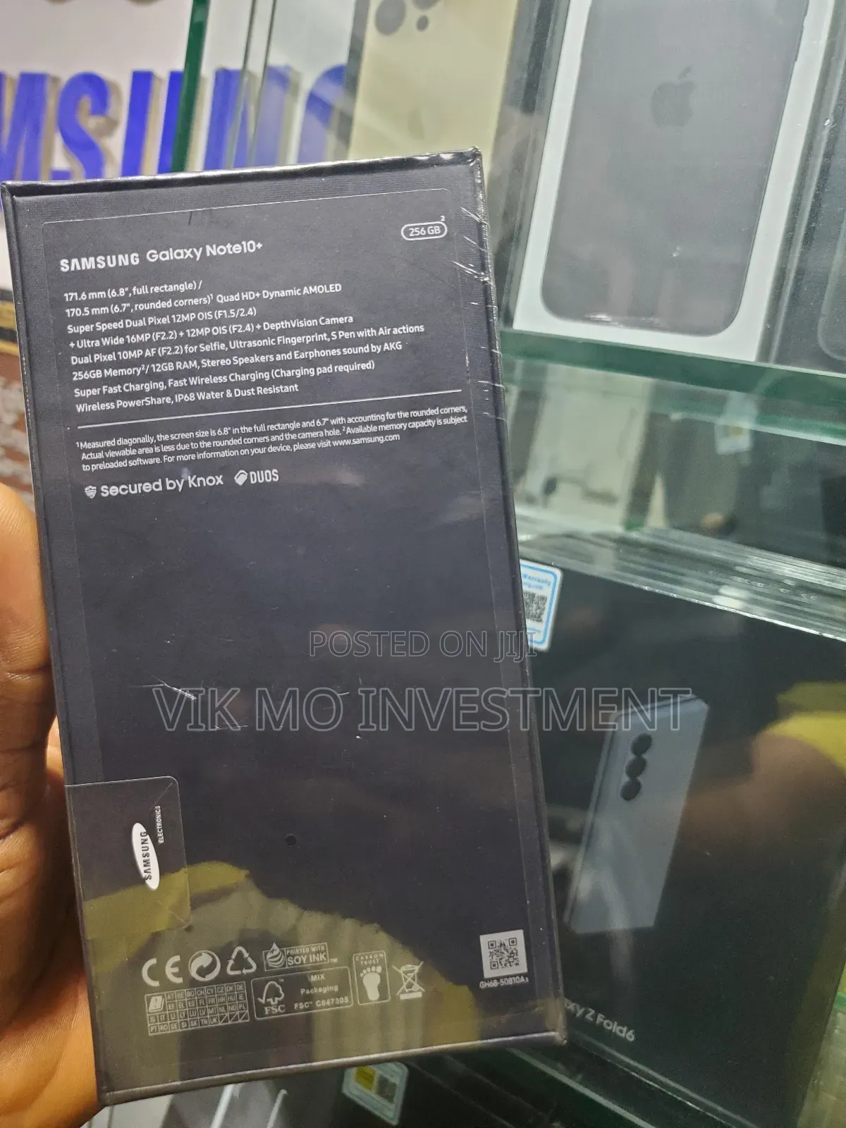 New Samsung Galaxy Note10+ 256 GB