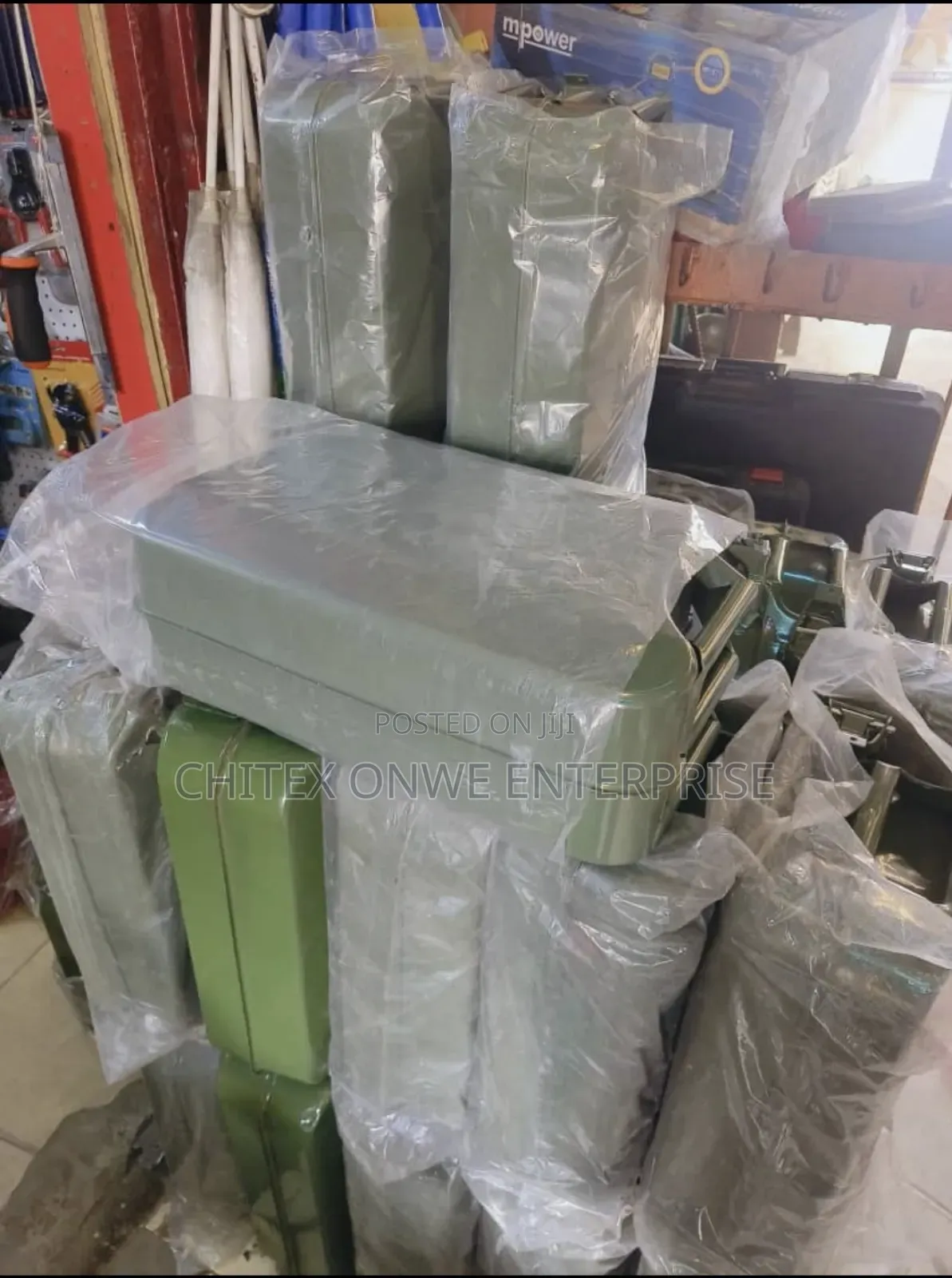 20-Liter Military Can (Green Jerryca)