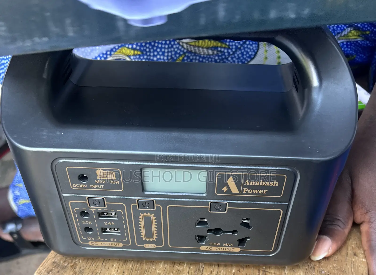 Anabash 150watts Solar Inverter Power Station