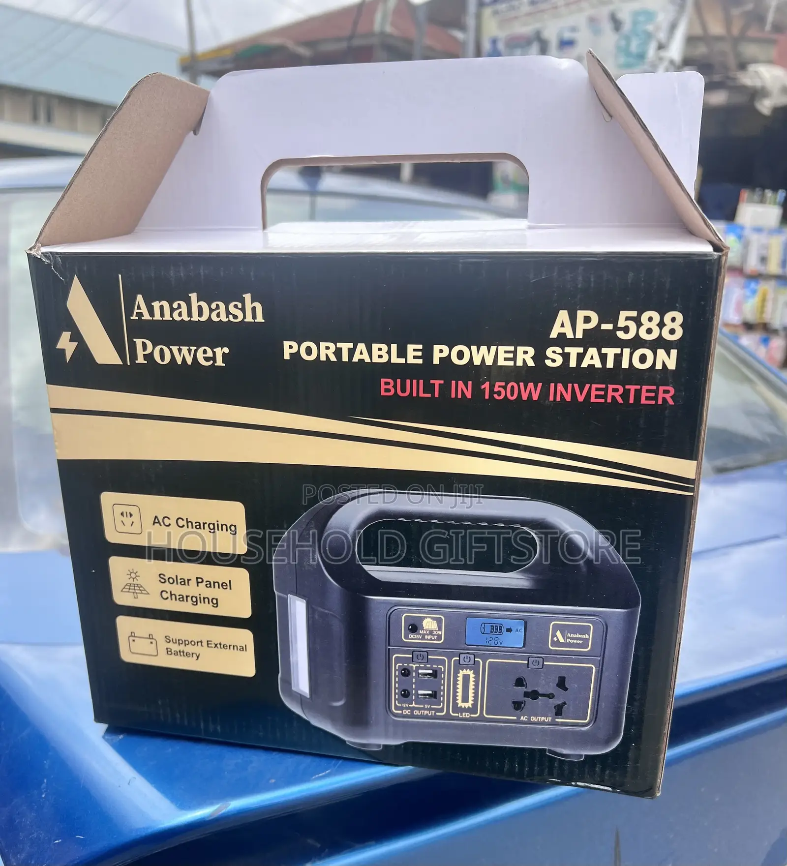 Anabash 150watts Solar Inverter Power Station