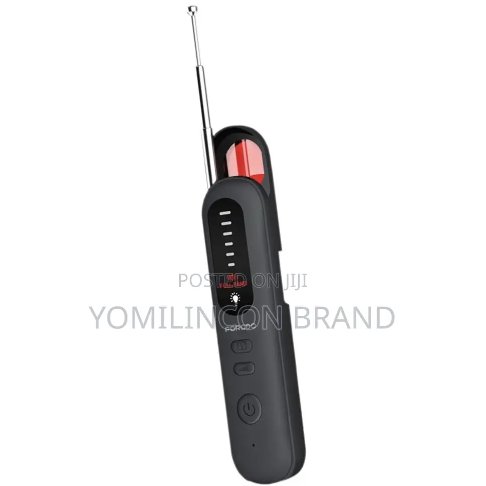 Porodo Spy Guard Wireless Signal Camera Detector - Black