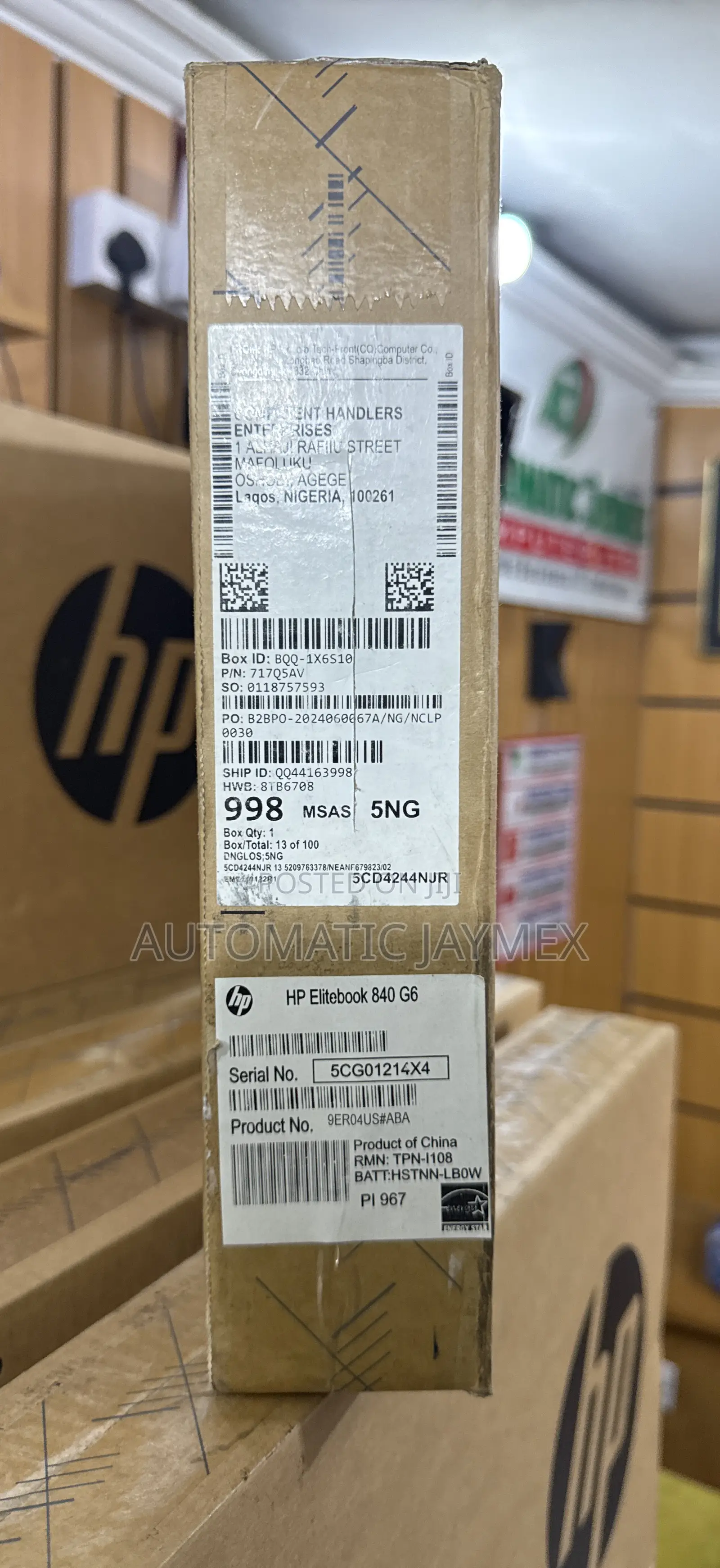 New Laptop HP EliteBook 840 G6 16GB Intel Core I5 SSD 512GB