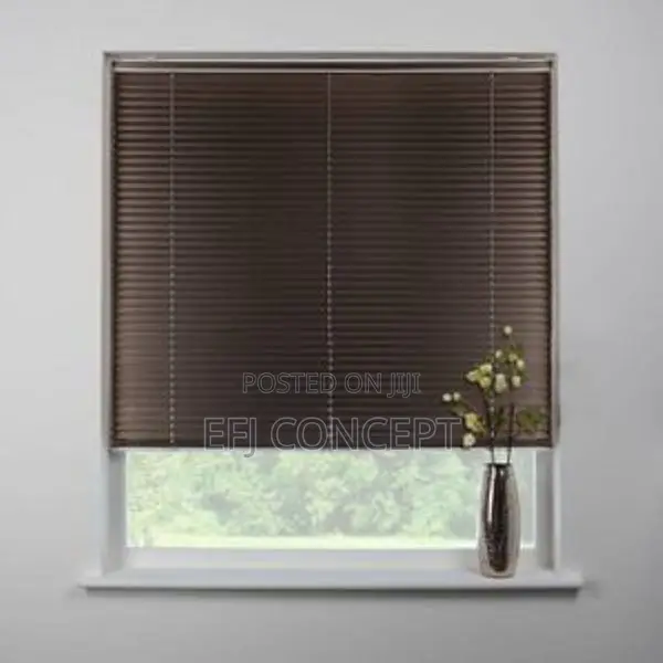 25mm Dark Brown Aluminum Venetian Window Blind