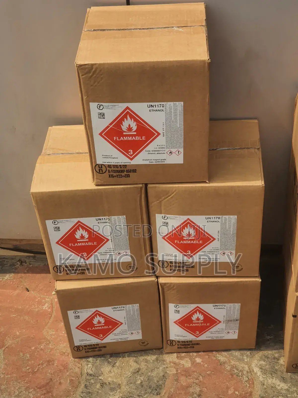 Fisher Scientific Laboratory Chemicals 2.5ltrs U.K