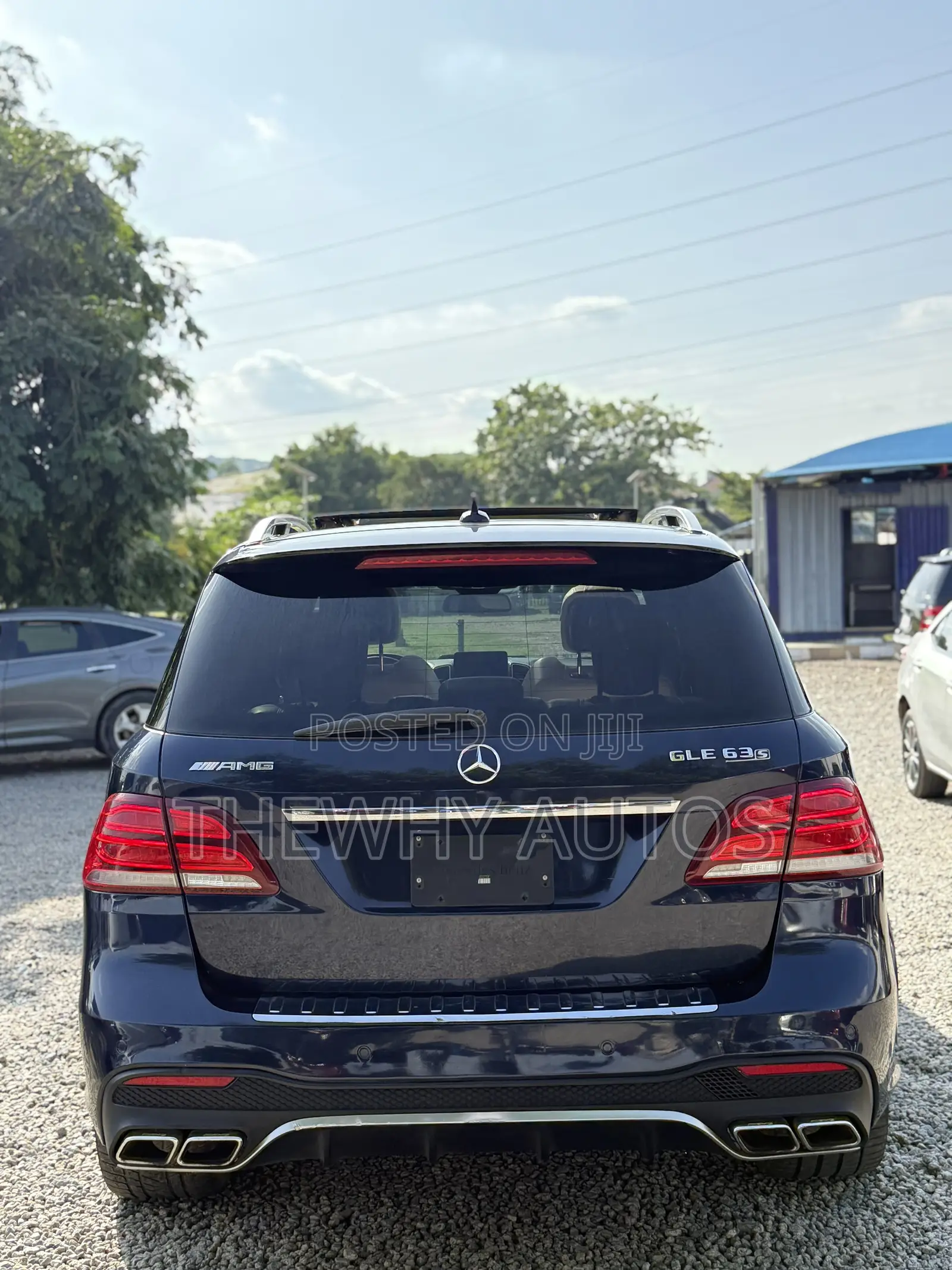 Mercedes-Benz GLE-Class AMG GLE 63 S 4MATIC 2017 Blue