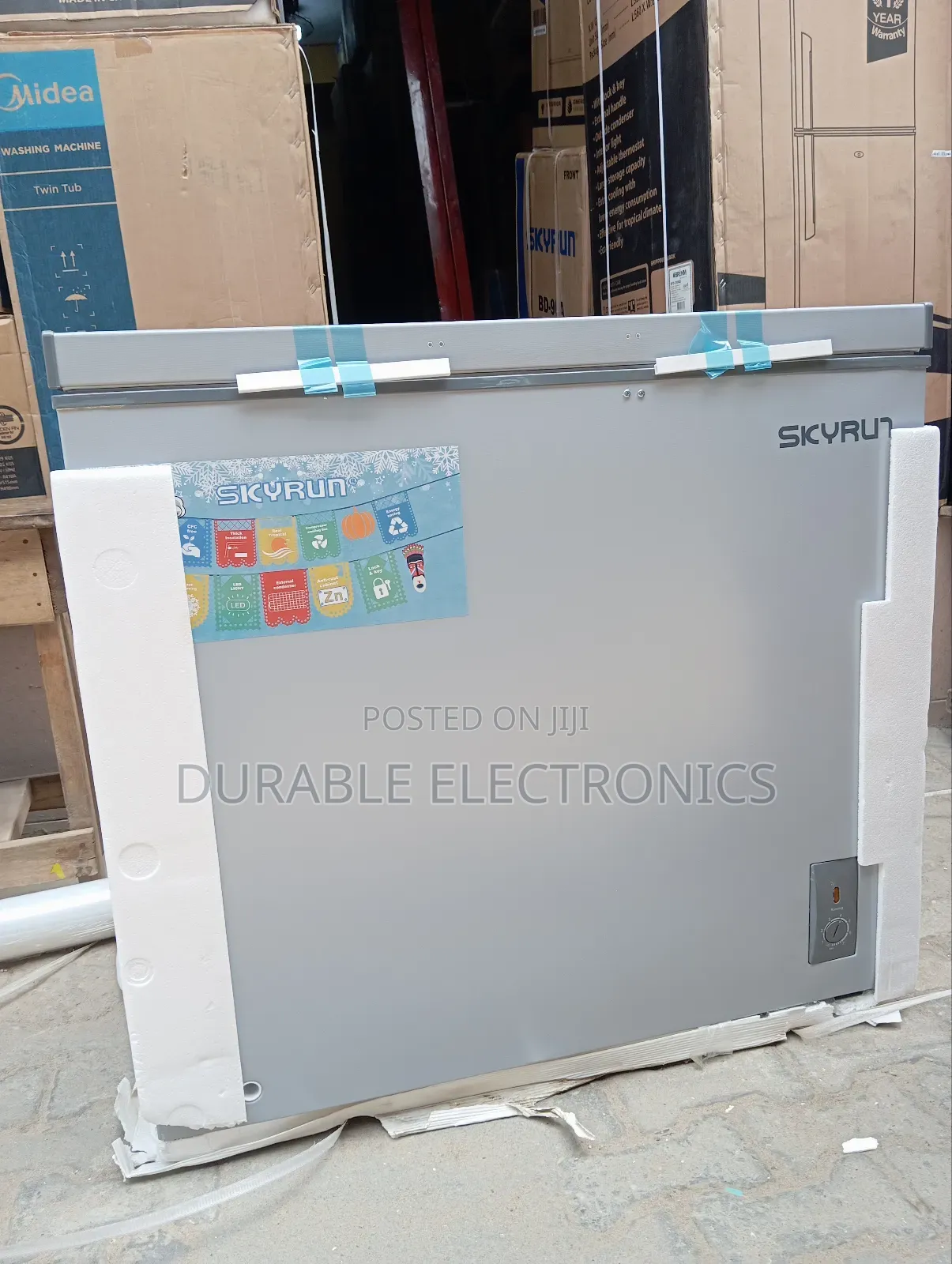 Skyrun Chest Freezer 200litre