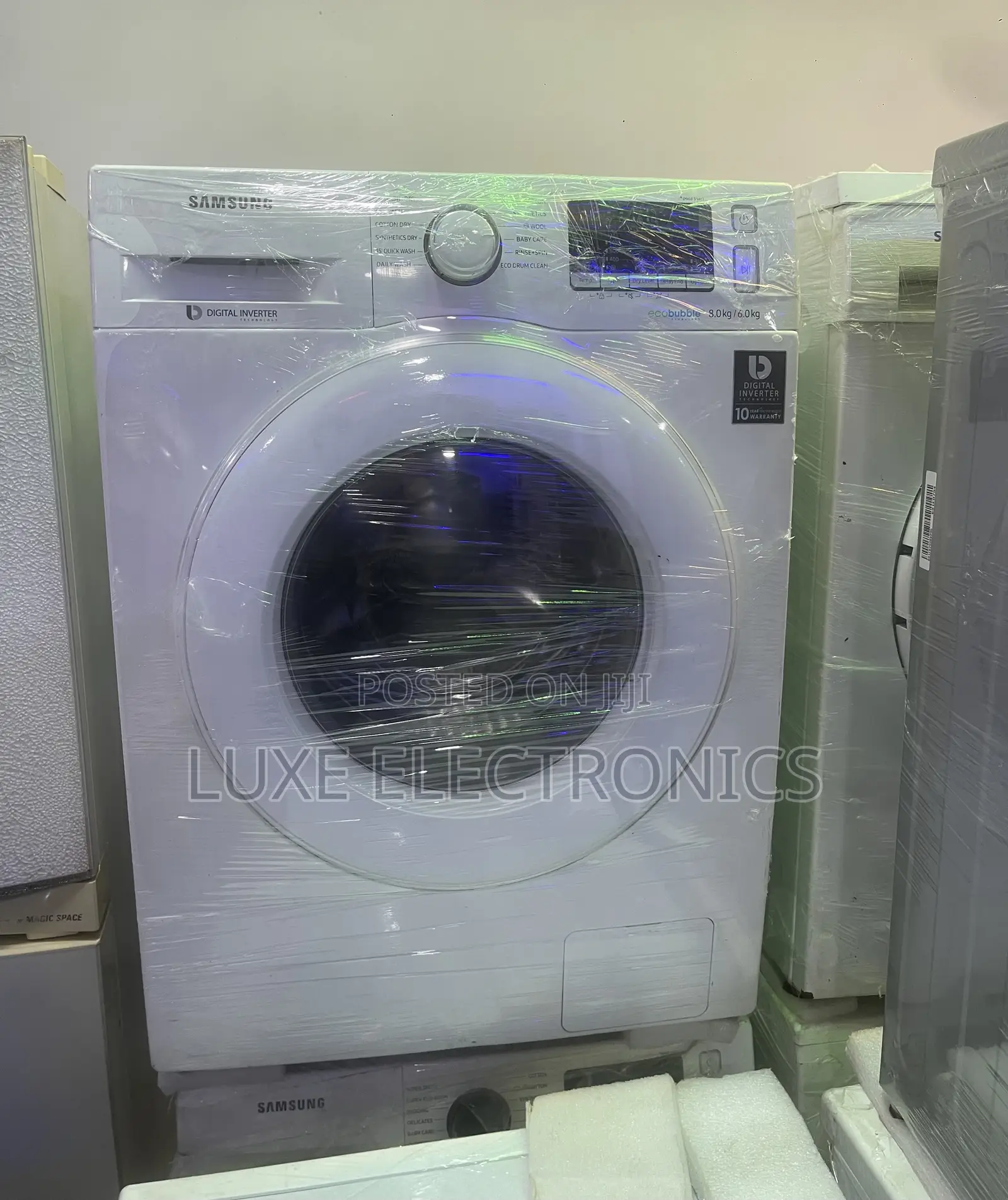 8k Samsung Digital Inverter Wash & Dry Washing Machine Uk