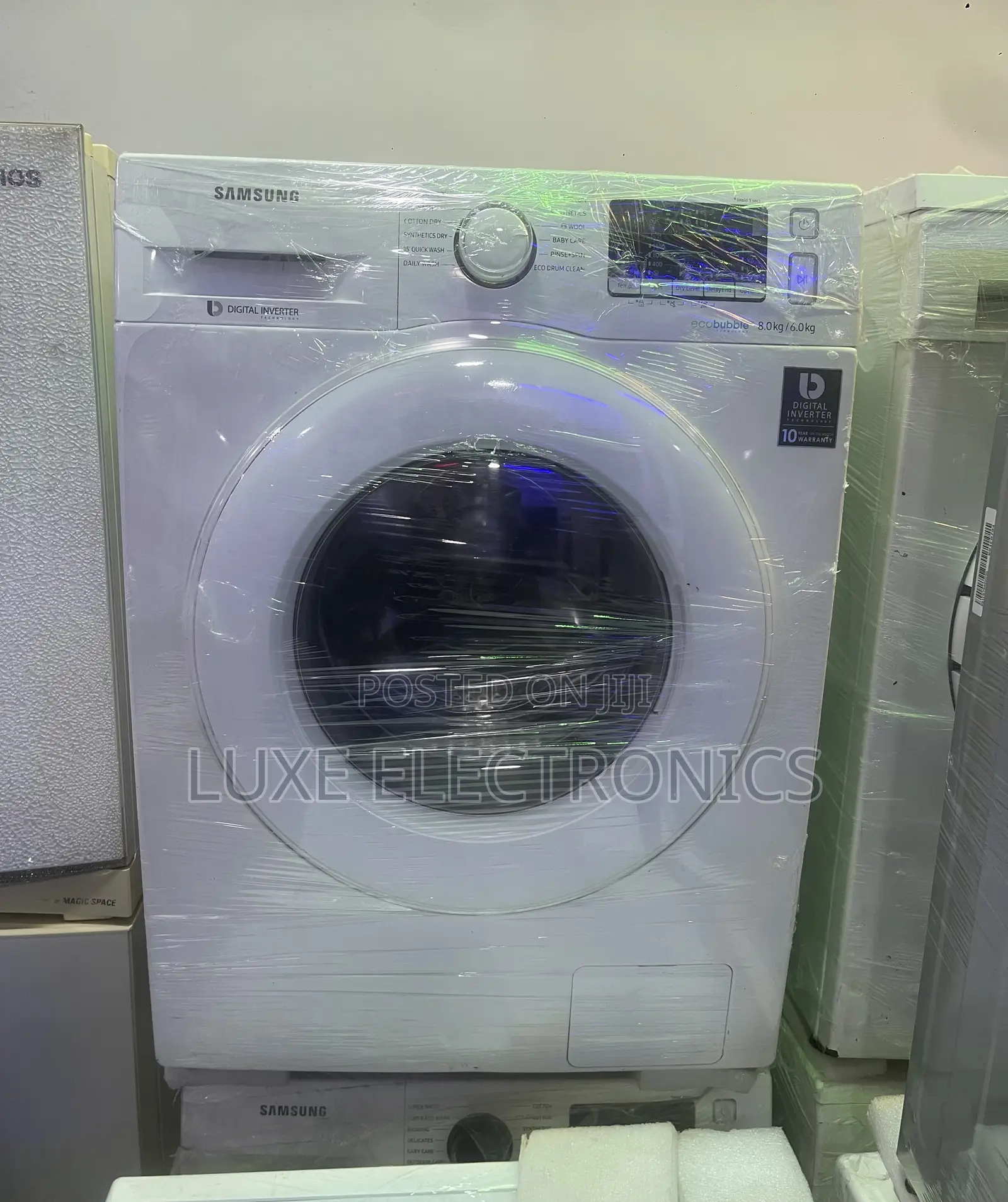 8k Samsung Digital Inverter Wash & Dry Washing Machine Uk