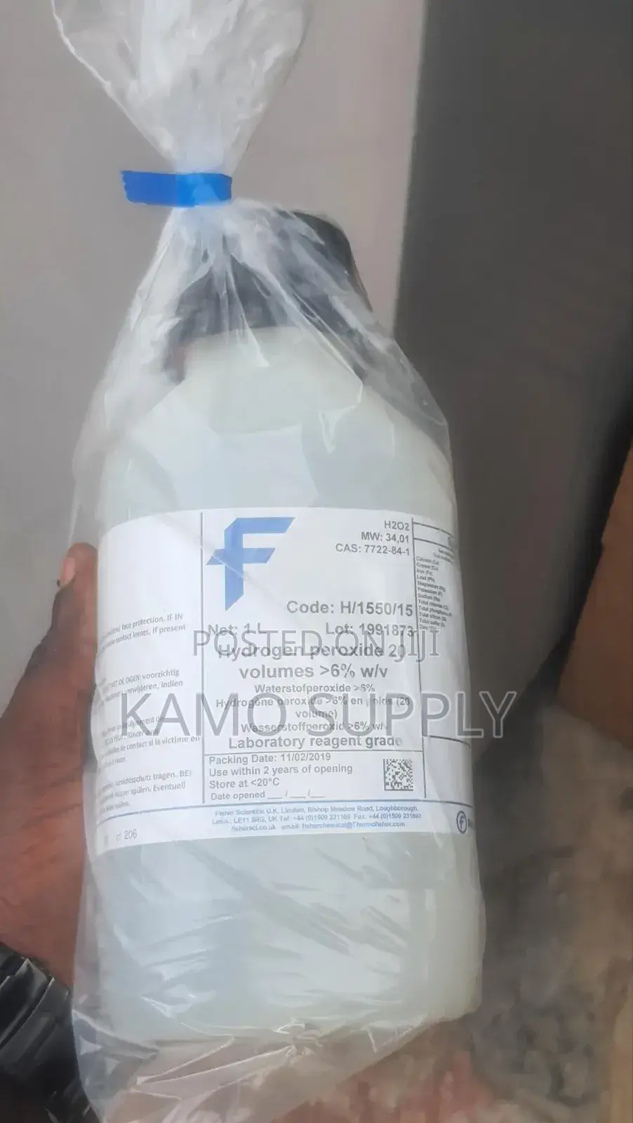 Analytical Reagent Chemicals Fisher Scientific U.K 25g- 1kg