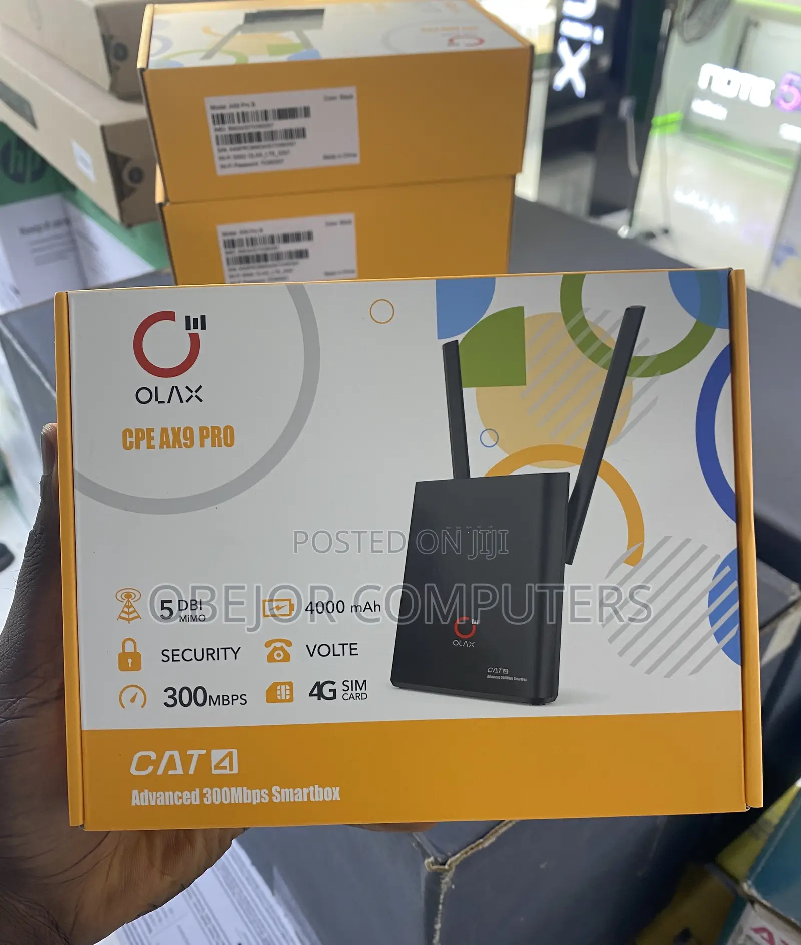 Olax Cpe Ax9 Pro Cat4 300mbps Wireless Router