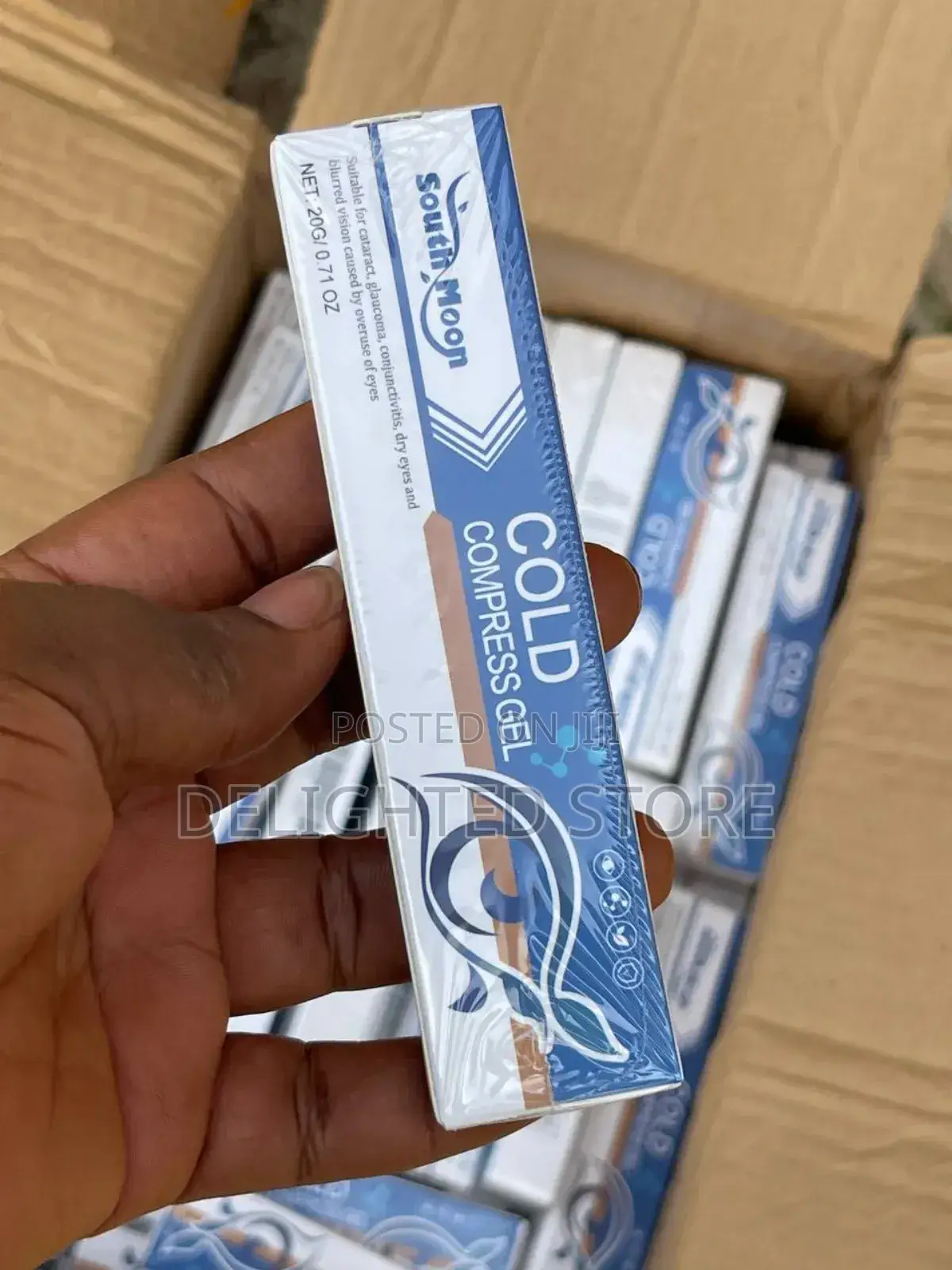 Cold Compress Gel for Cataract Glaucoma Other Eyes Problem