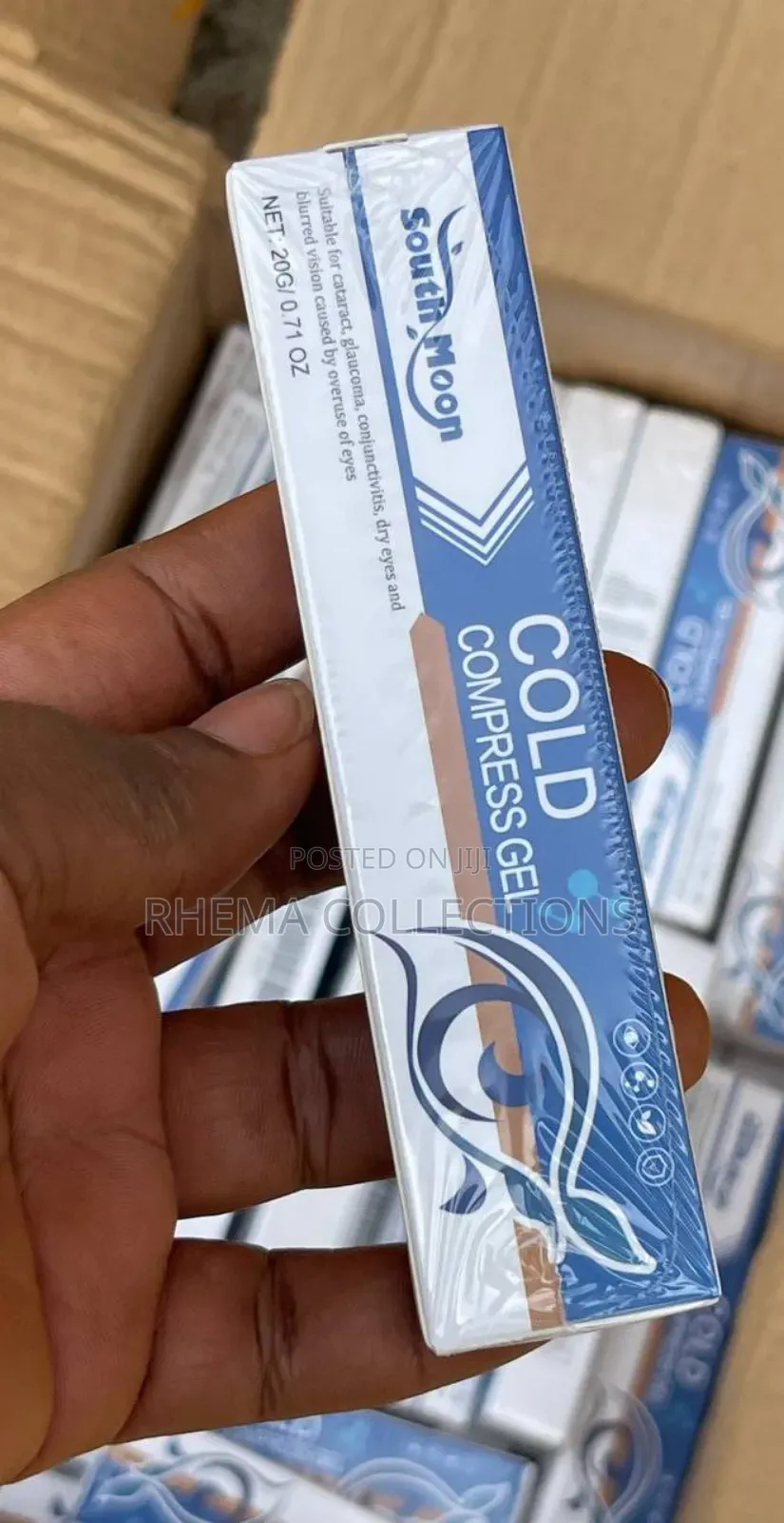 Cold Compress Gel for Cataract Other Eyes Problems