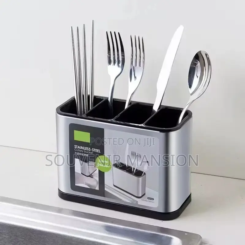 Stainless Steel Kitchen Cutlery Holder