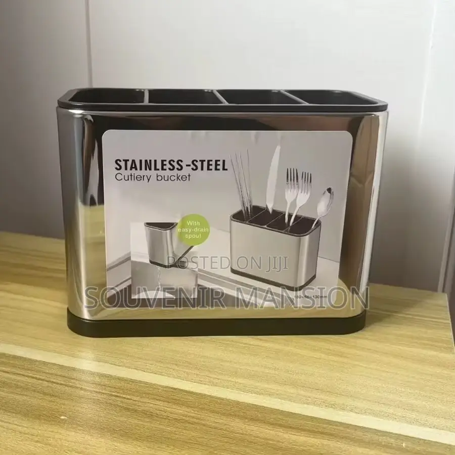 Stainless Steel Kitchen Cutlery Holder