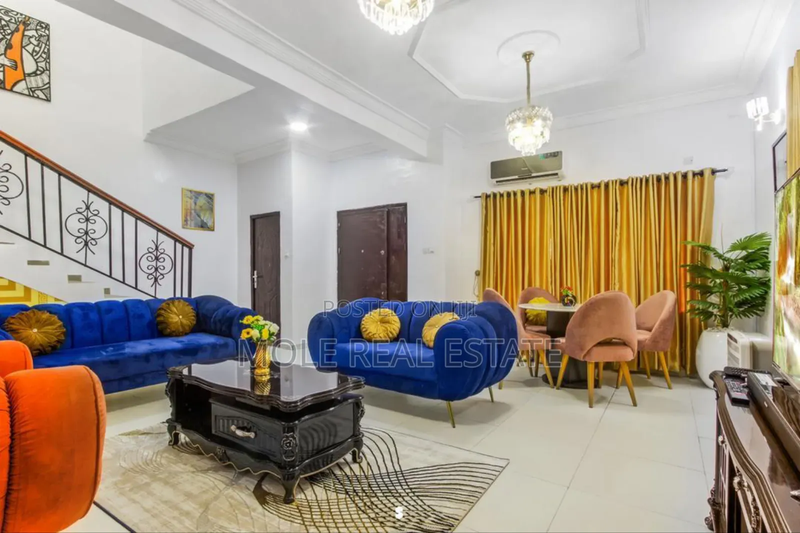 Furnished 4bdrm Duplex in Lèki Phase 1 for sale