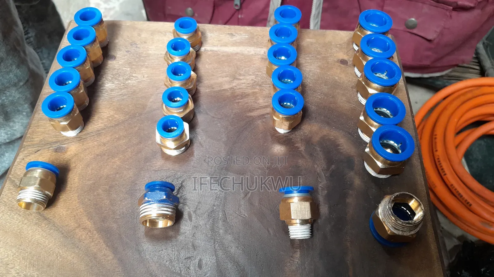 Pneumatic Fittings/Nipples 3mm to 10mmsize