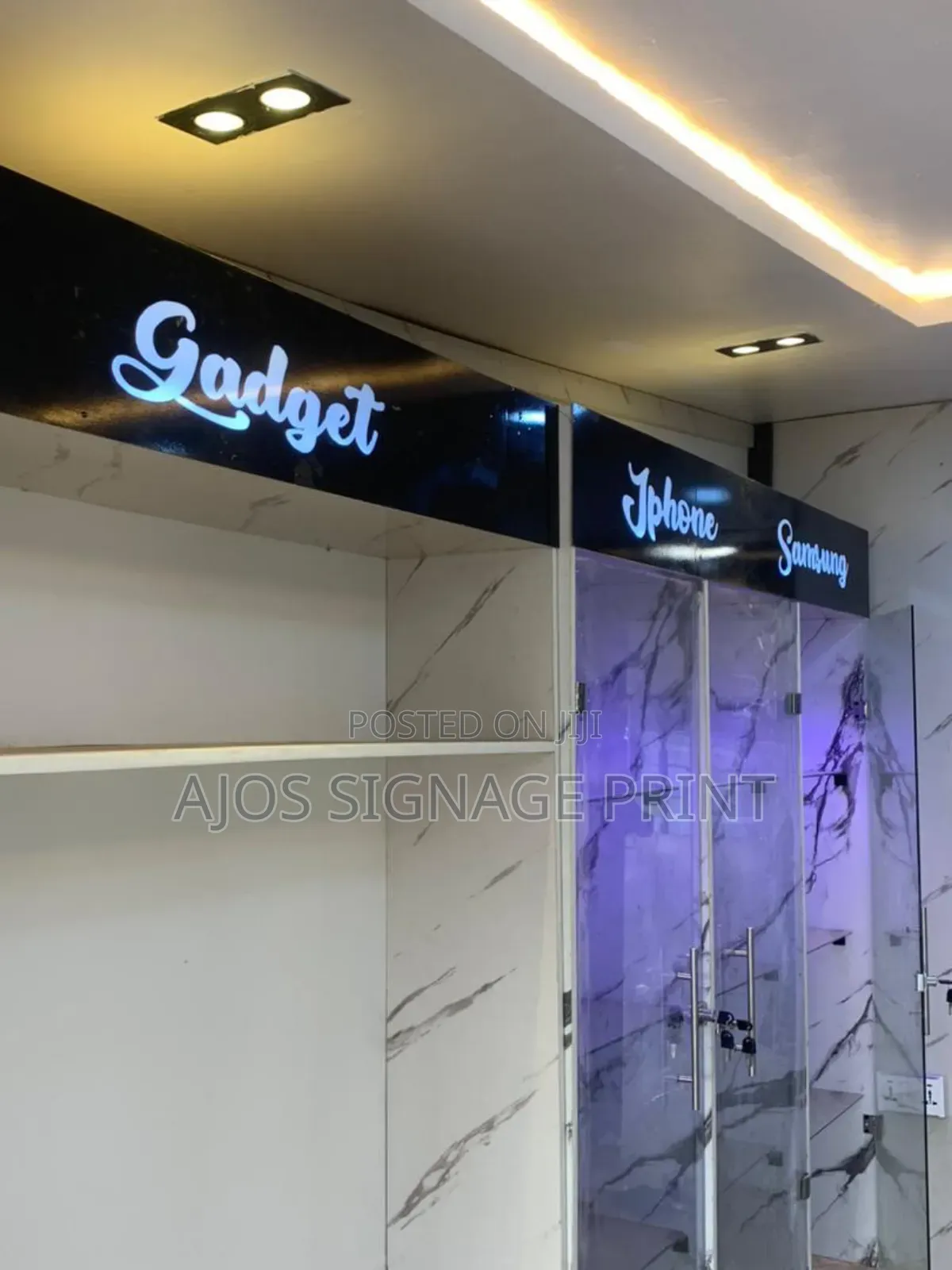 Indoors and Outdoors Signage