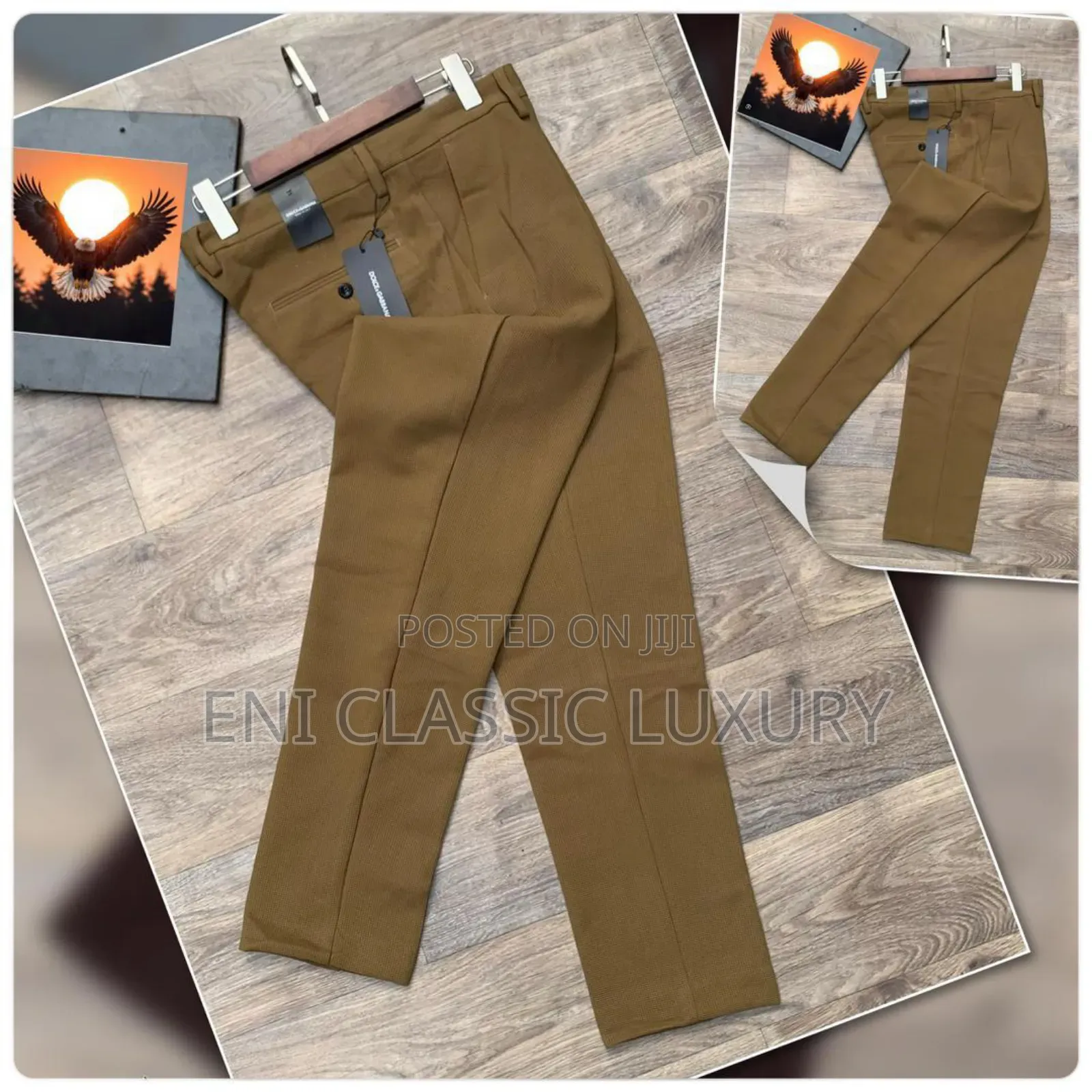 Classic Men's Luxury Designer Chino Pants 👖 Trousers D & G