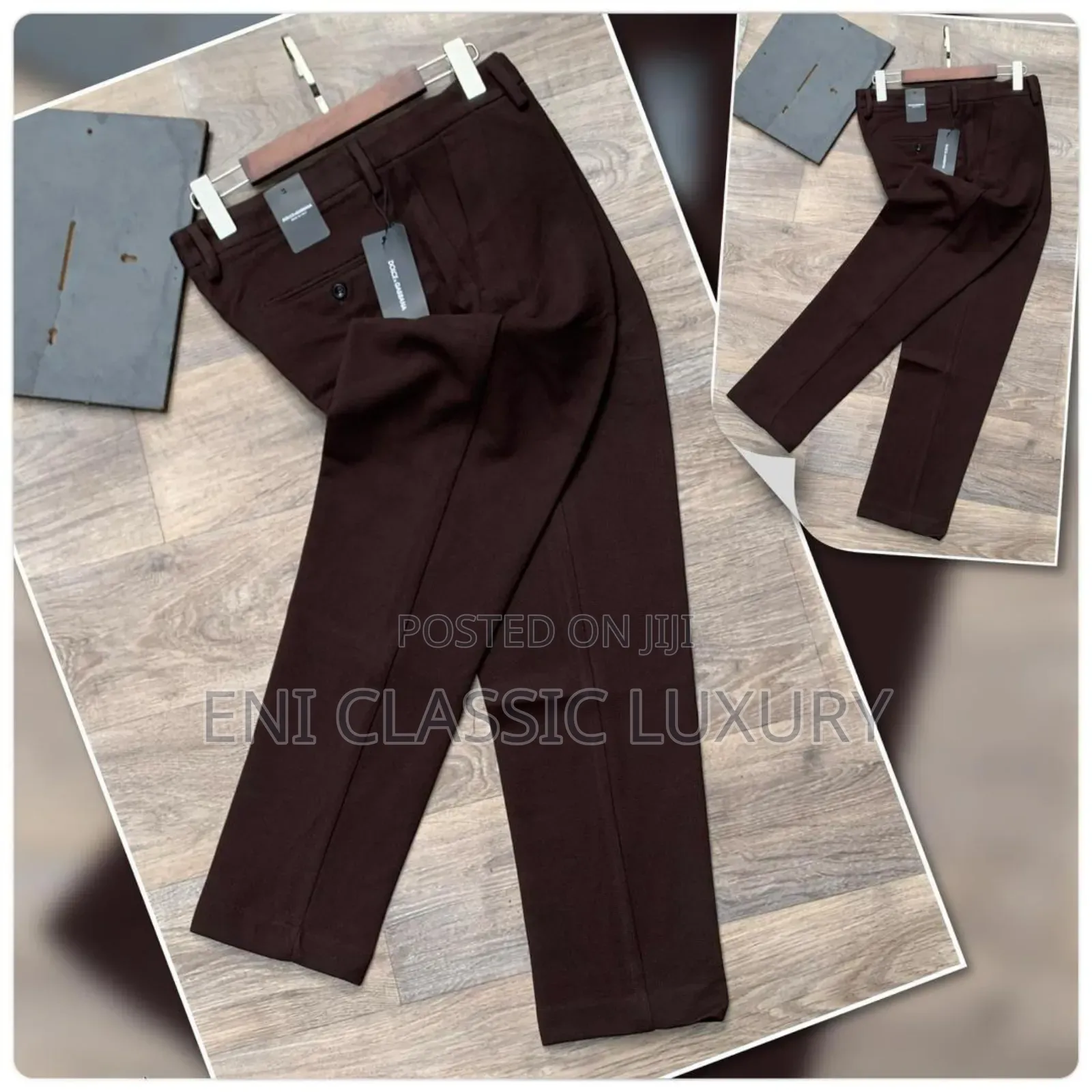 Classic Men's Luxury Designer Chino Pants 👖 Trousers D & G