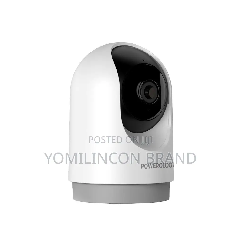 Powerology Indoor PTZ Smart Camera - White | Powerology