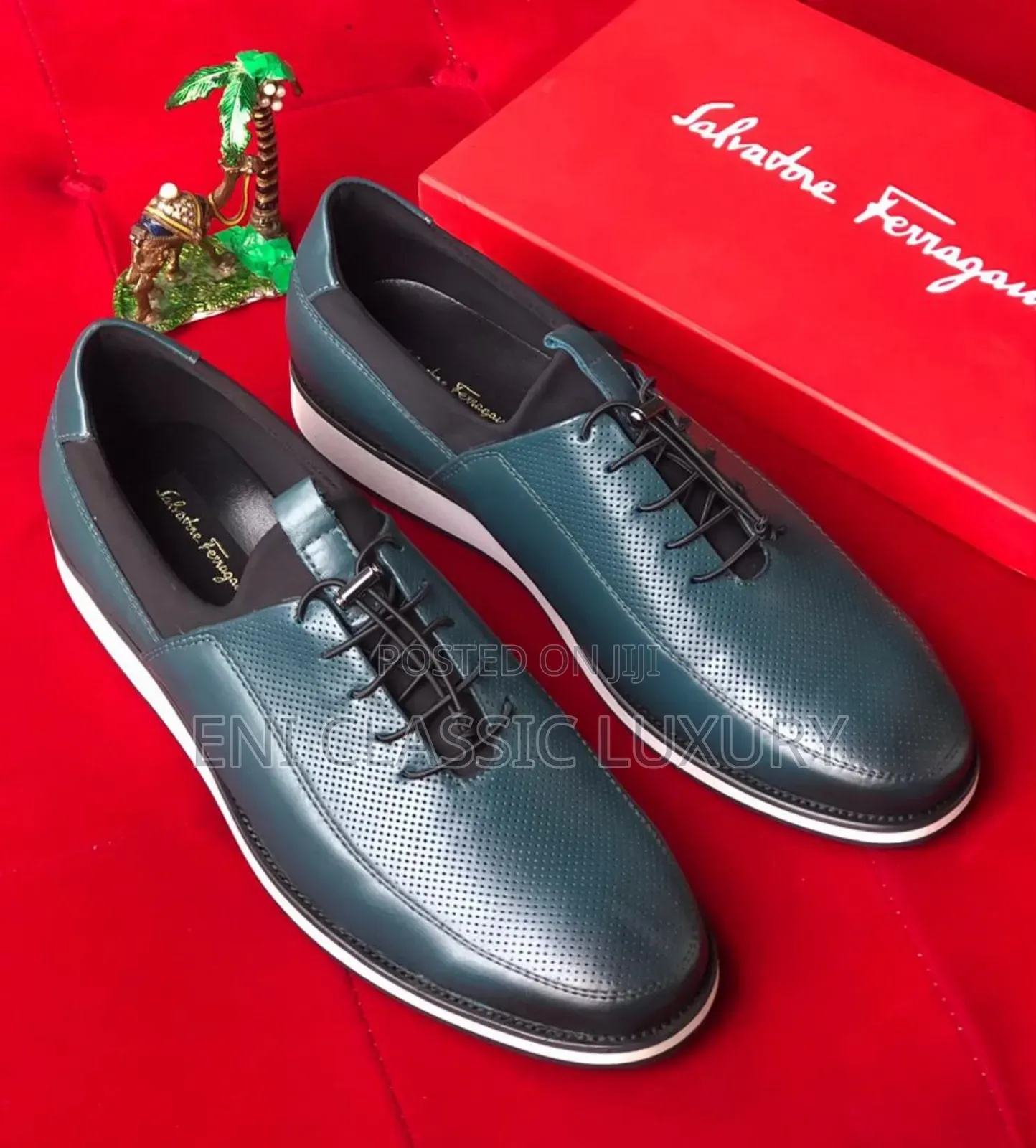 Classic Men's Luxury Designer Flat Shoes Ferragamo