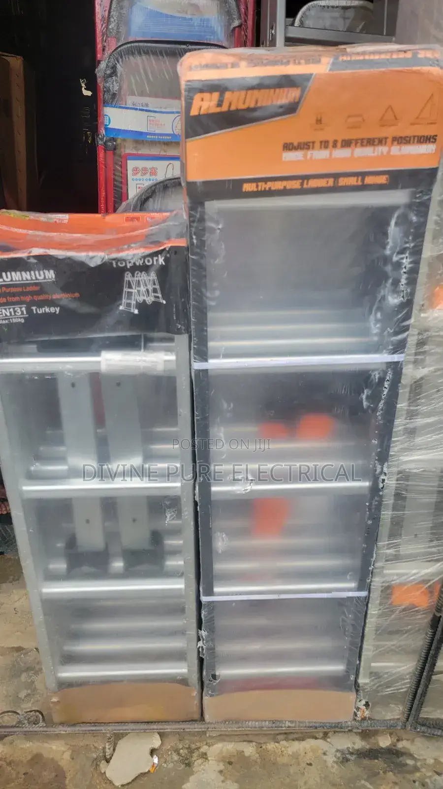 Multi Purpose Aluminum Ladder (16ft) 5x4(20ft) 6x4 (24ft)
