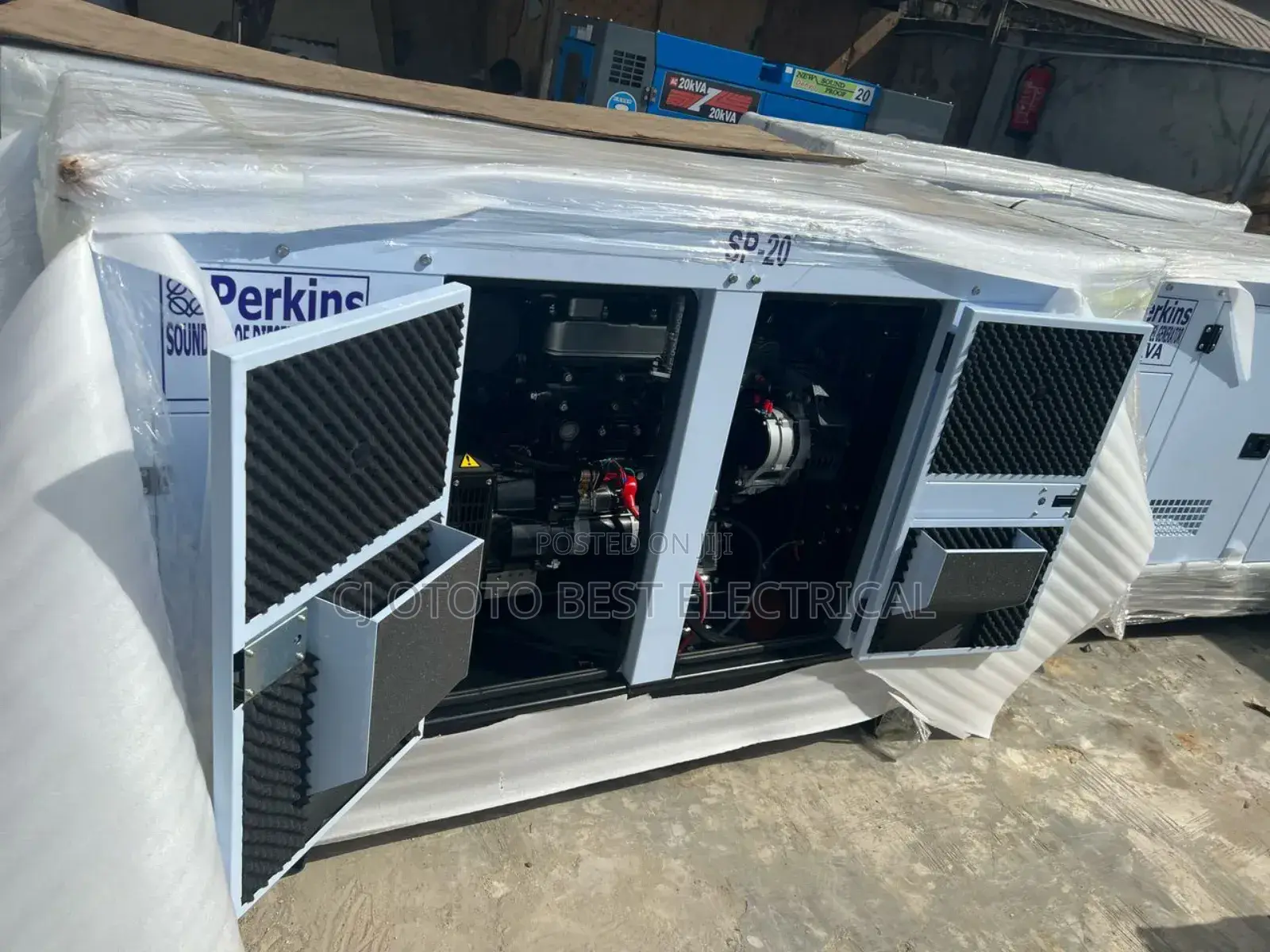 20kva Brand New Generator Soundproof 2 Years Warranty