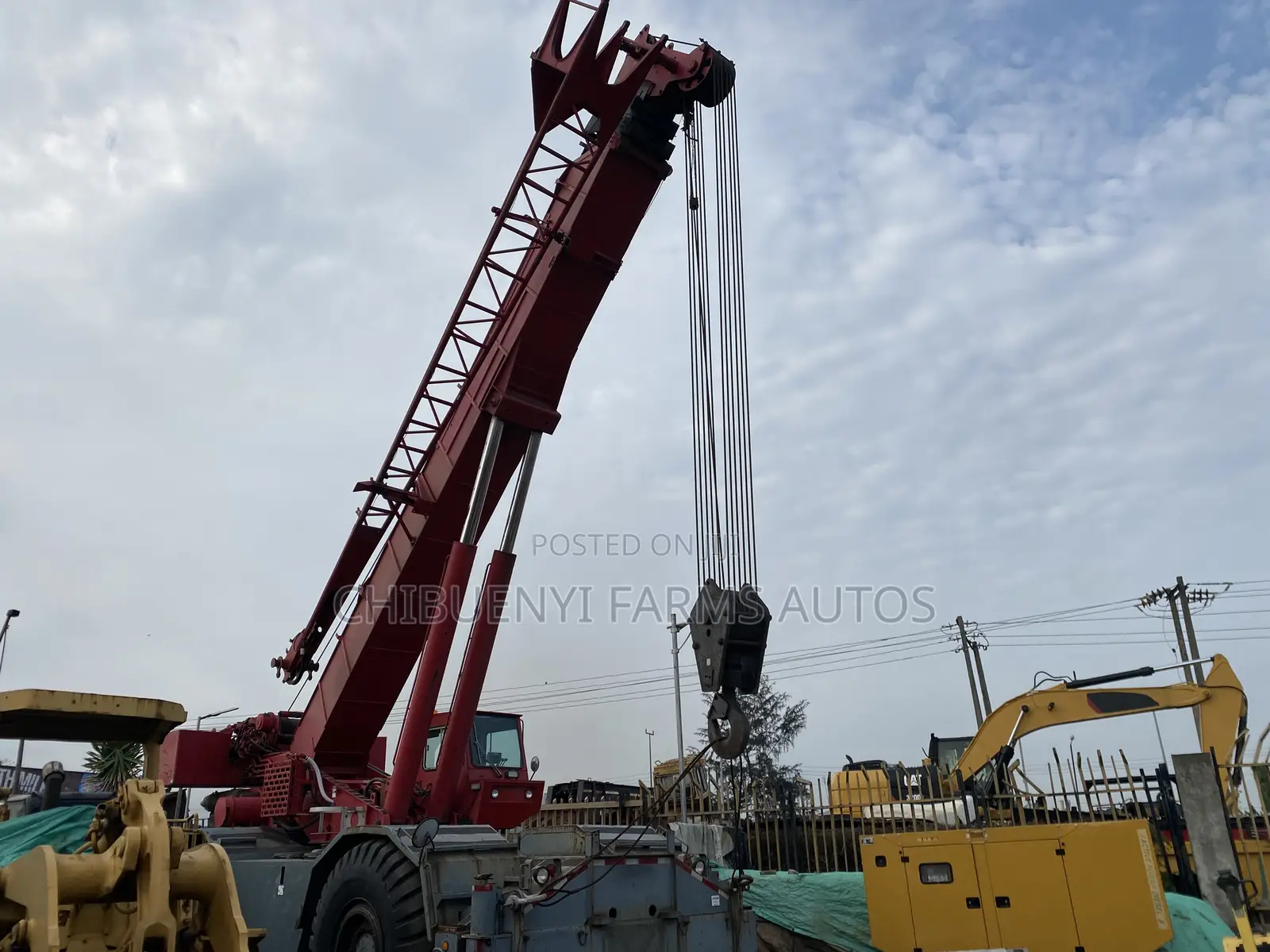 Grove Crane 80–Tons GRT-880 Model