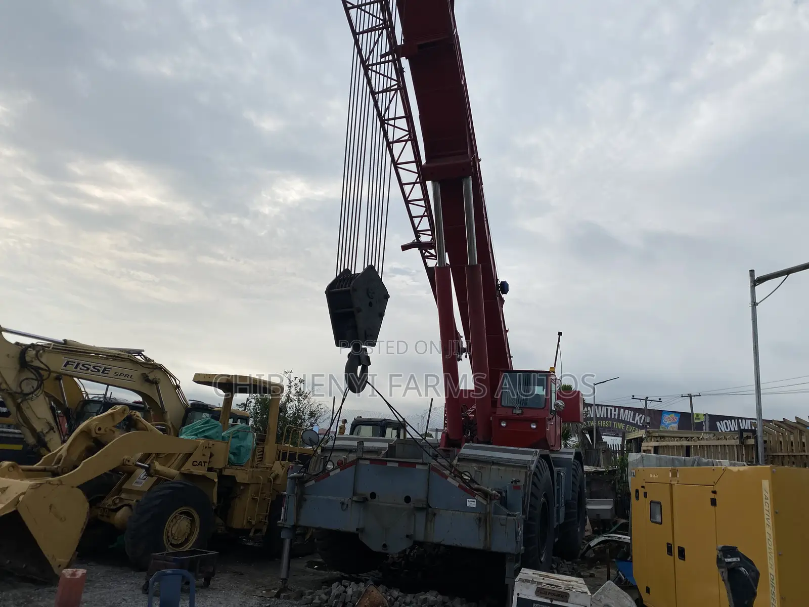 Grove Crane 80–Tons GRT-880 Model