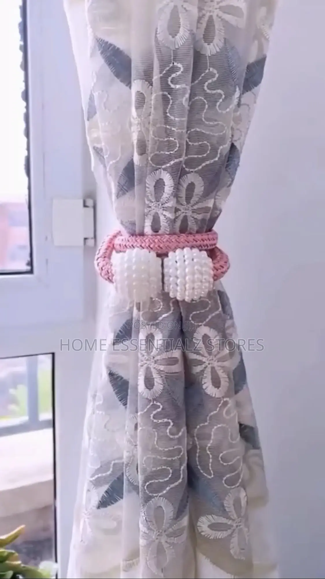 Curtain Holders (6 Pieces) - Magnetic Curtains Tiebacks