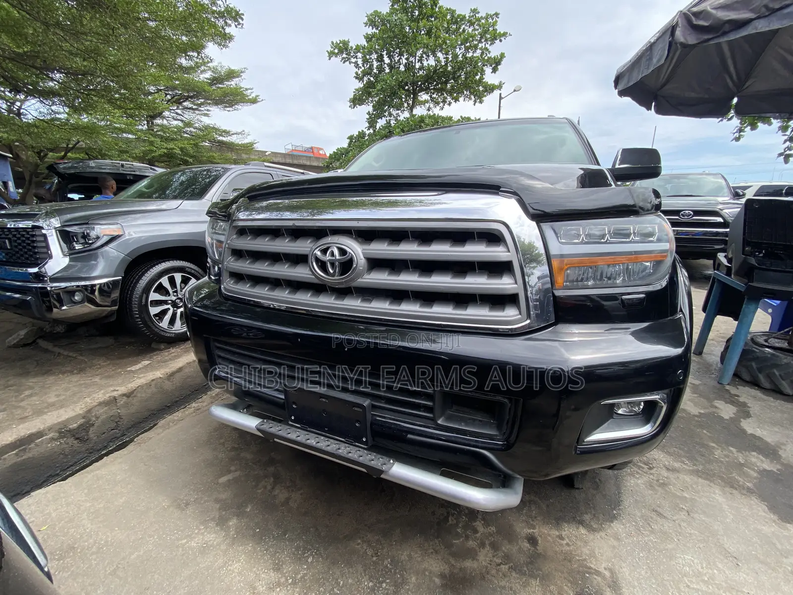 Toyota Sequoia Platinum 4x4 2018 Matt Black