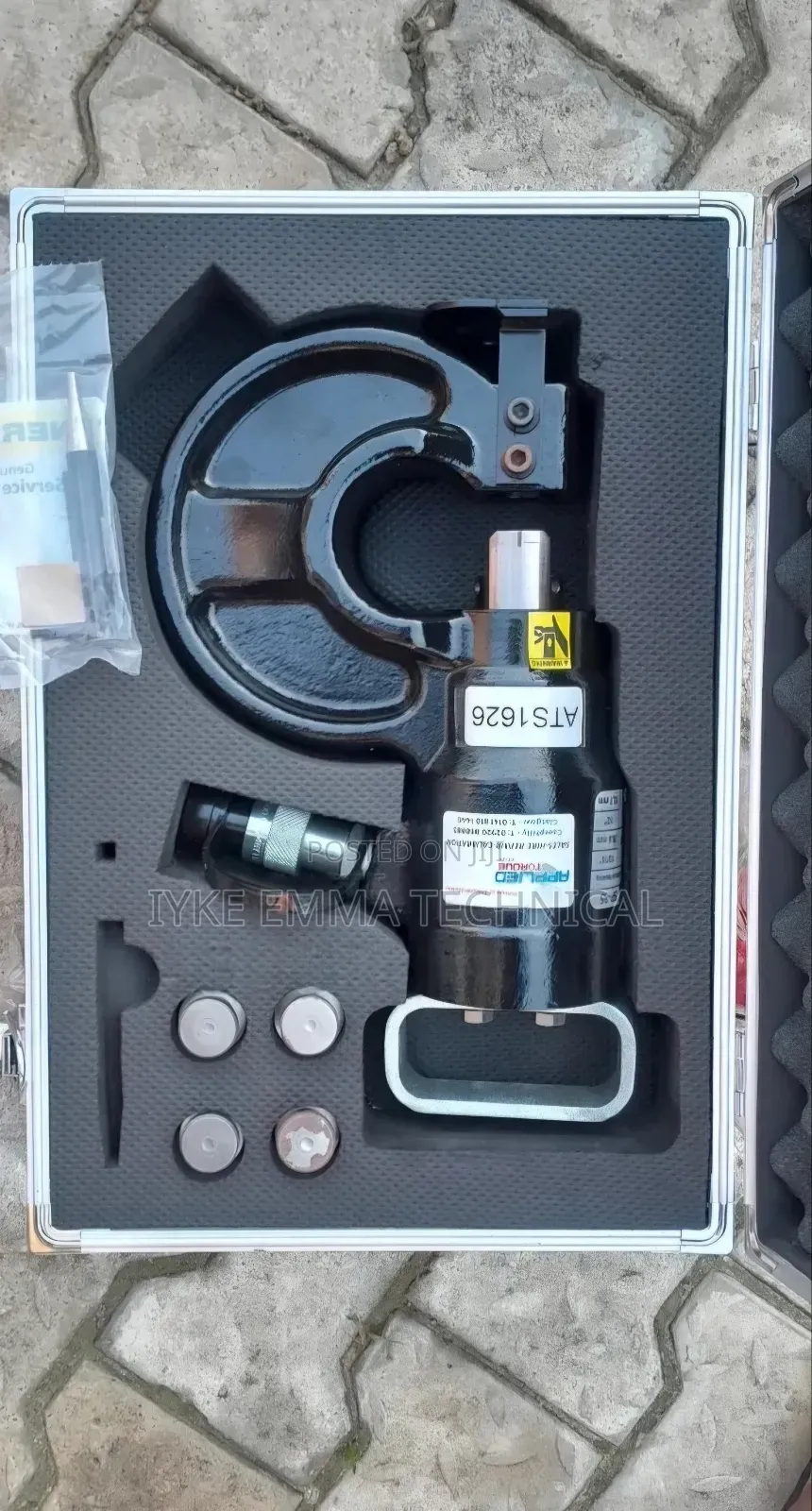 Portable Hydraulic Hole Punch
