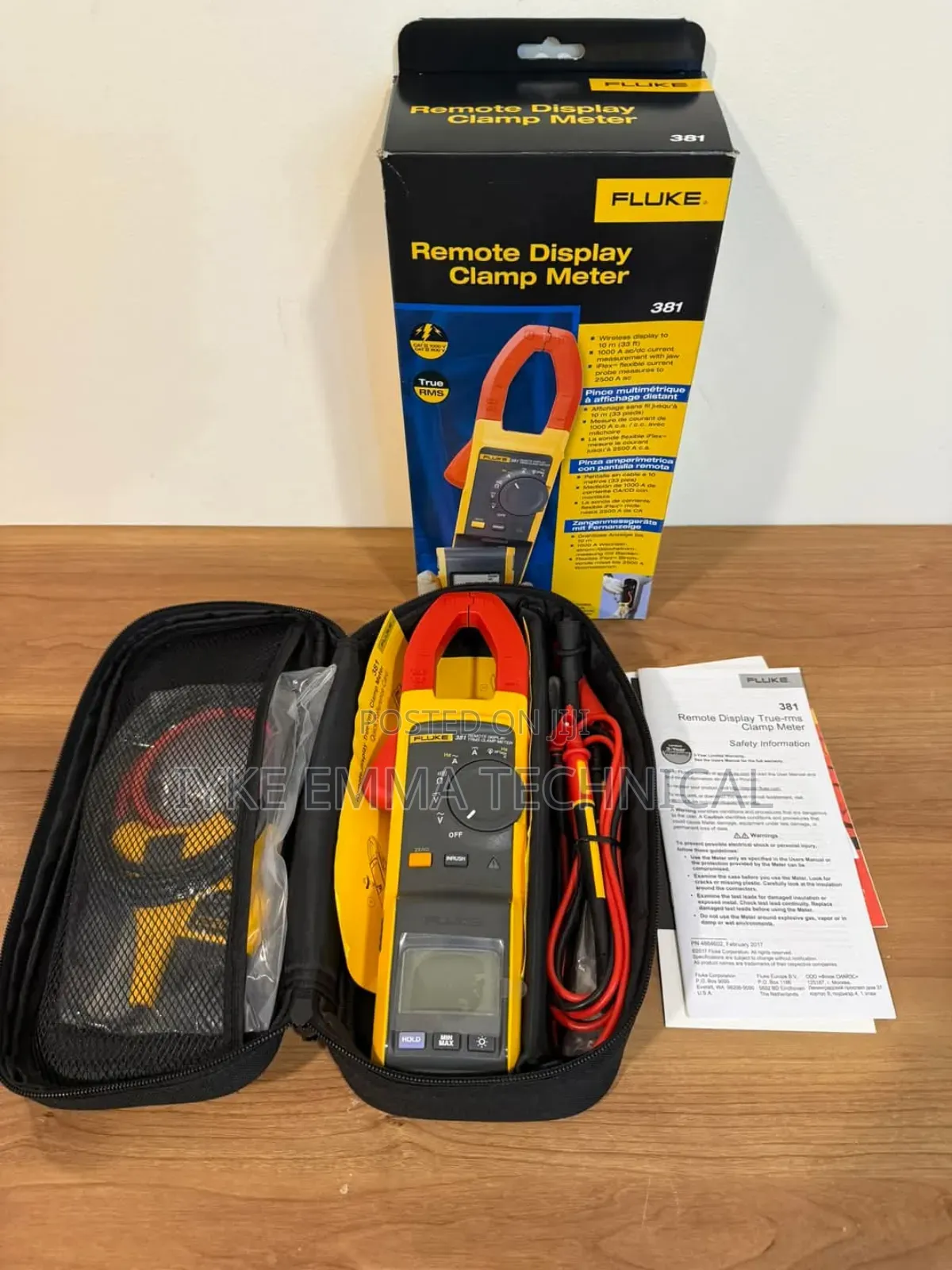Fluke 381 Remote Display Clamp Meter
