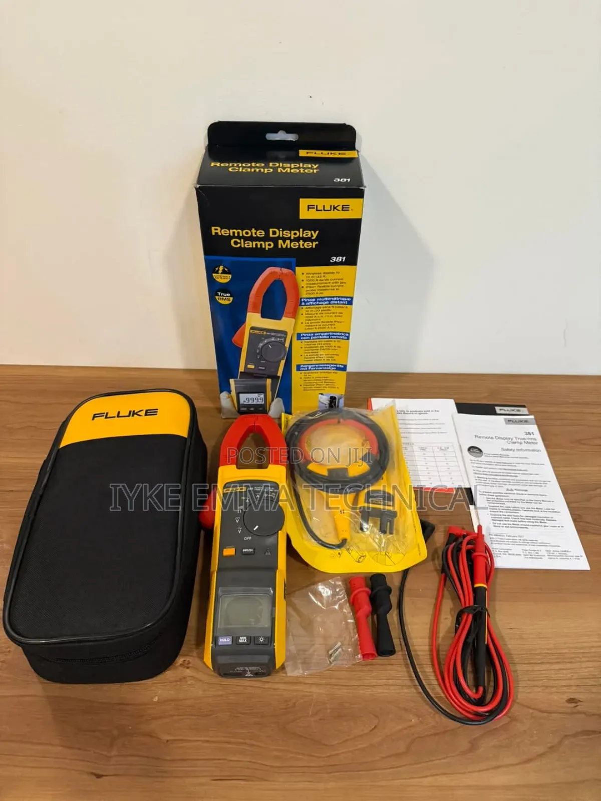 Fluke 381 Remote Display Clamp Meter