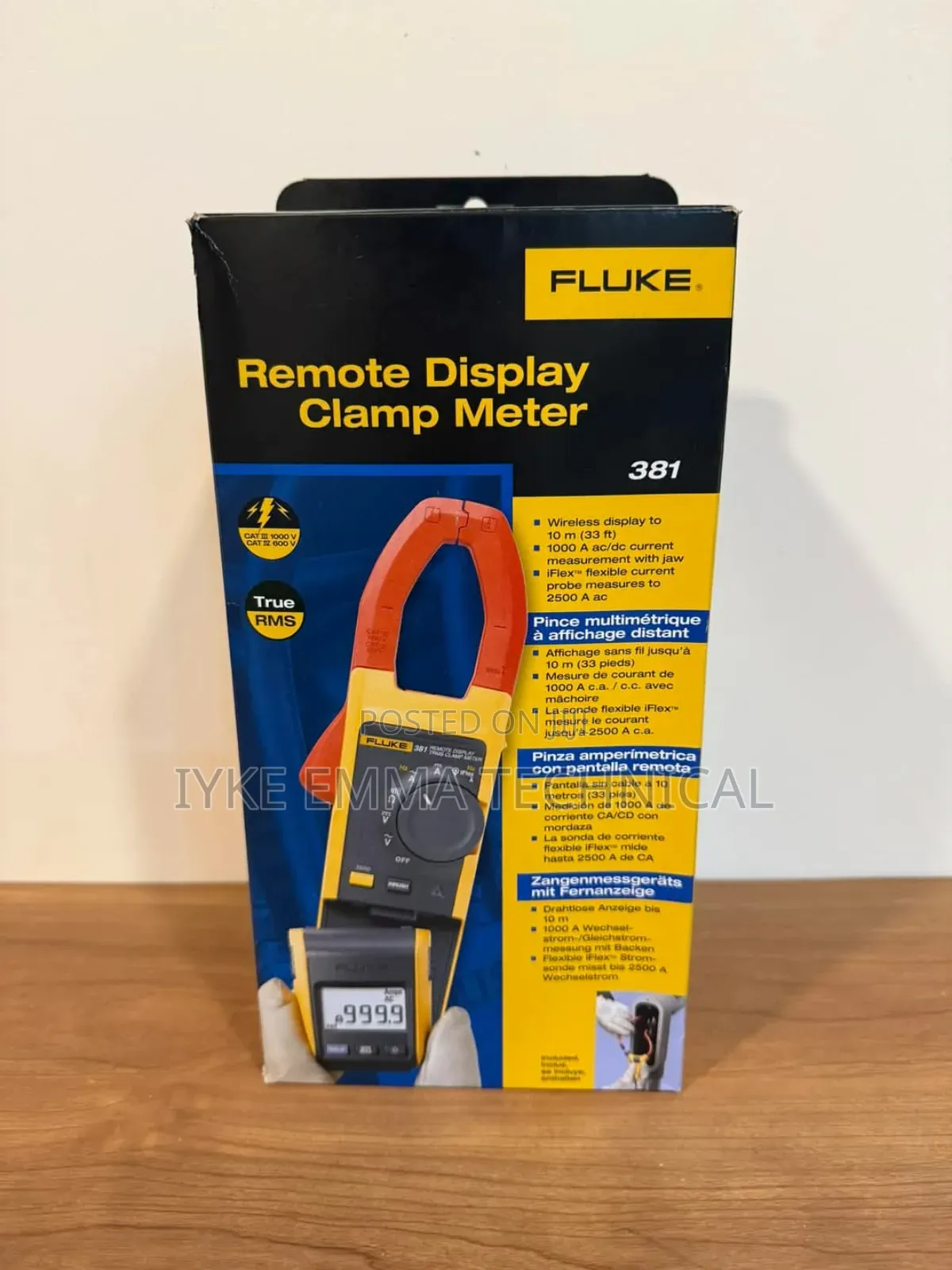 Fluke 381 Remote Display Clamp Meter