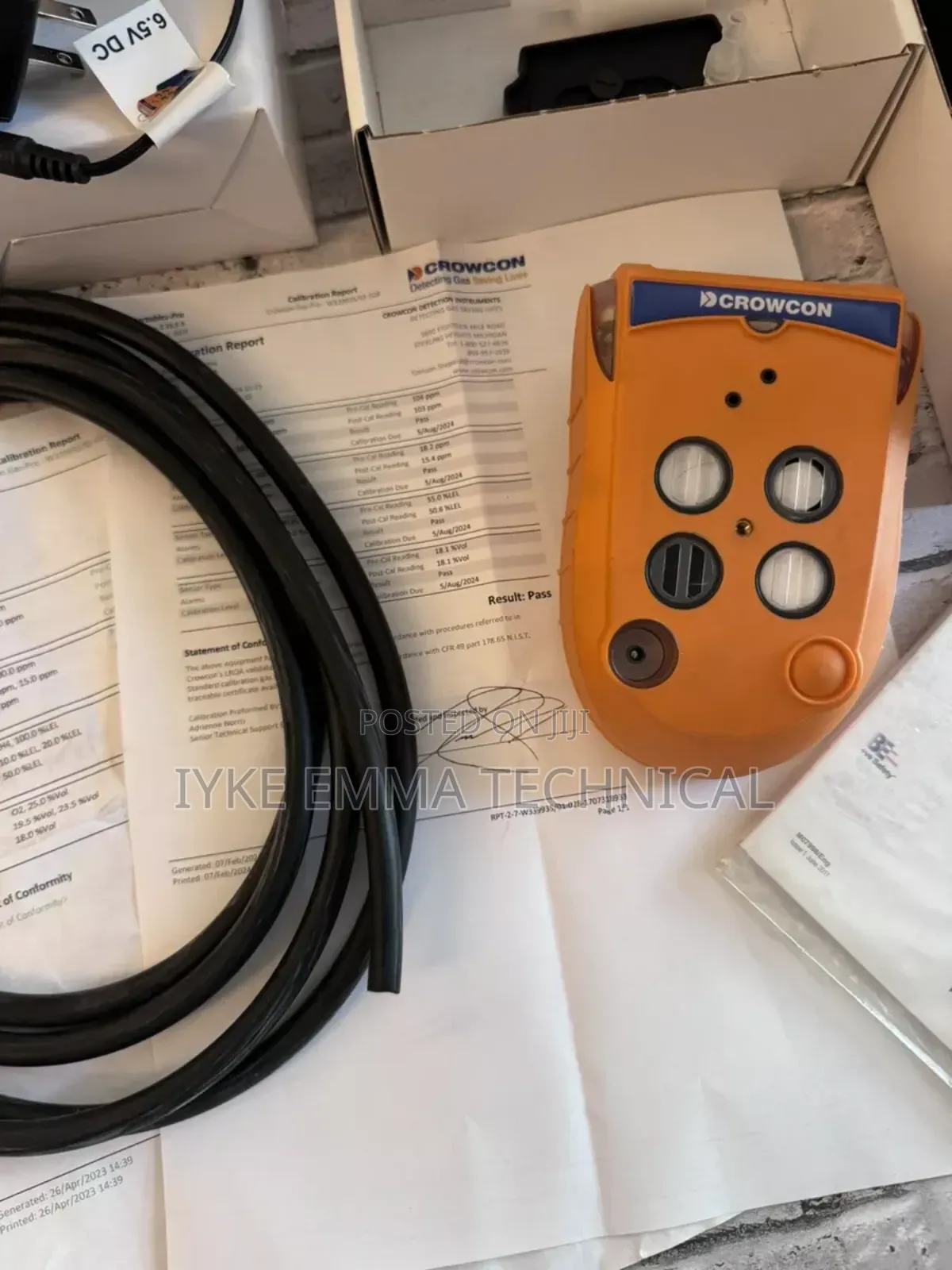 Crowncon Gas-Pro Multi-Gas Confined Space Monitor