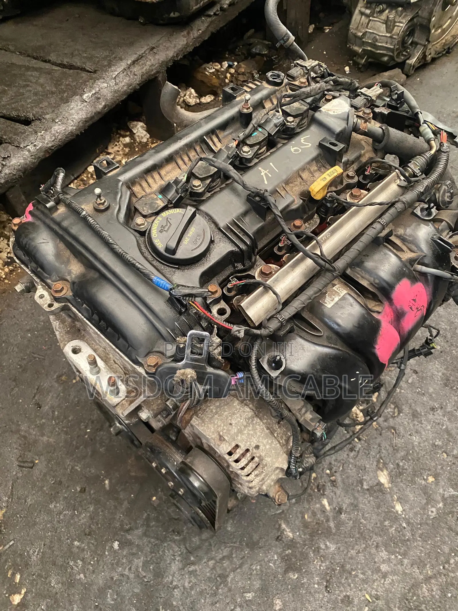 Engine Hyundai Elantra 2014 Sold With Warranty