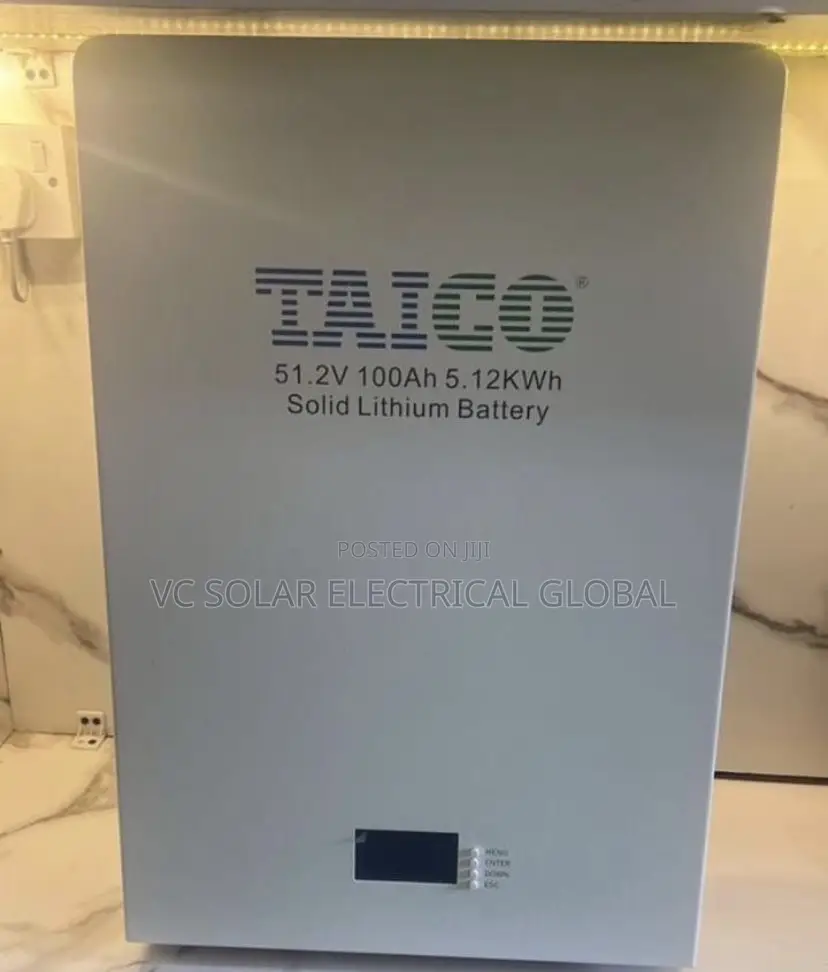 Taico 5.12kwh Lithium Battery 51.2v