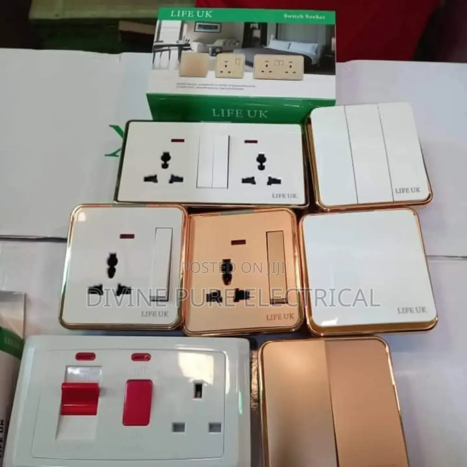 High Quality Socket and Switches