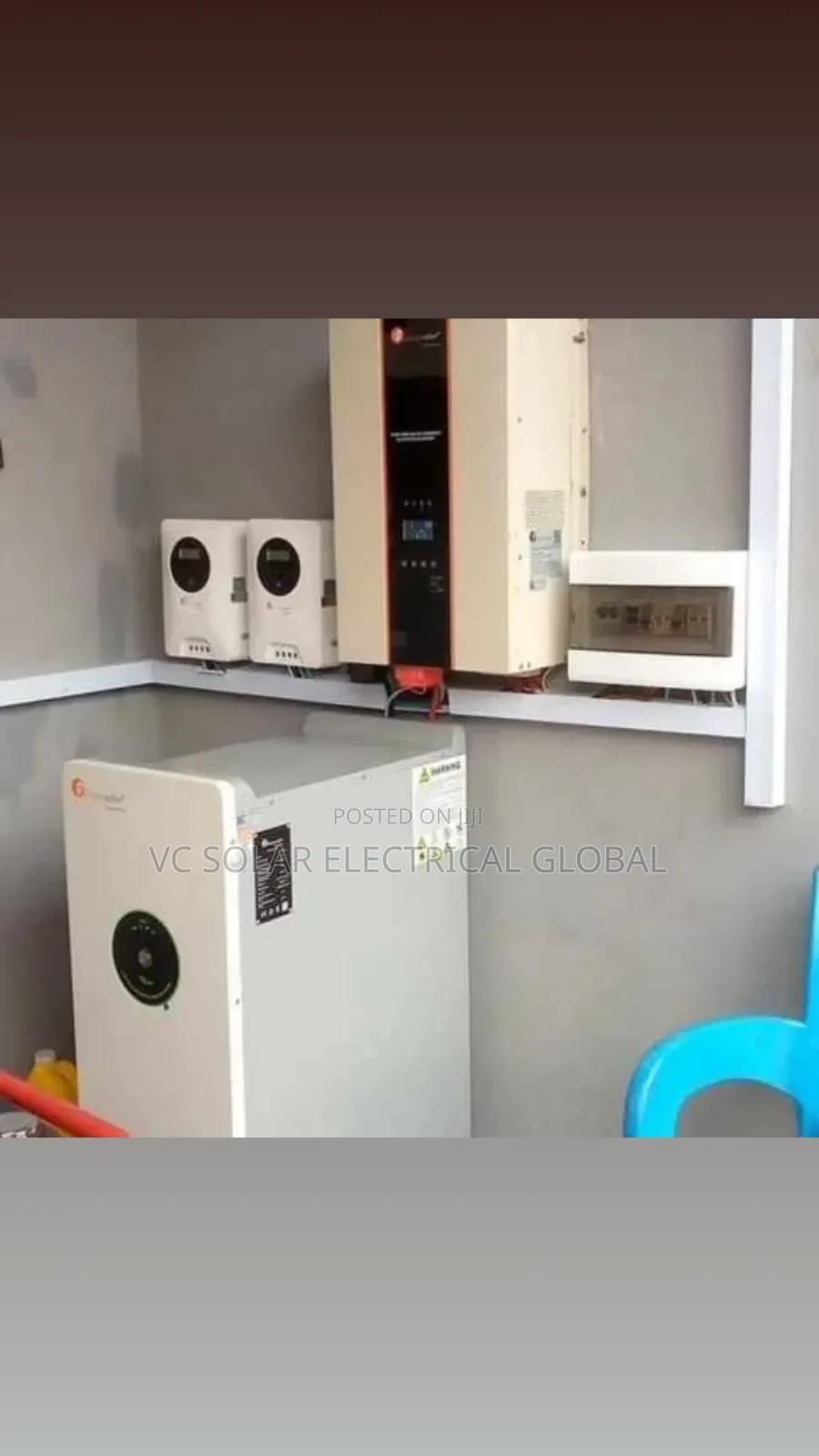 15kwh Lithium Battery With 10kva Inverter Set Up