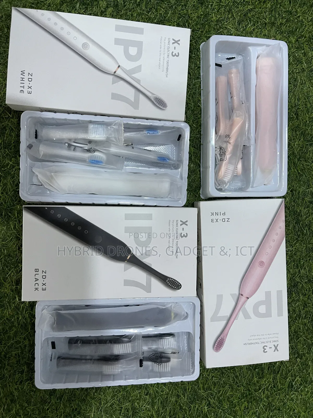 Electric Toothbrush for Adult Kids With 4 Brushes